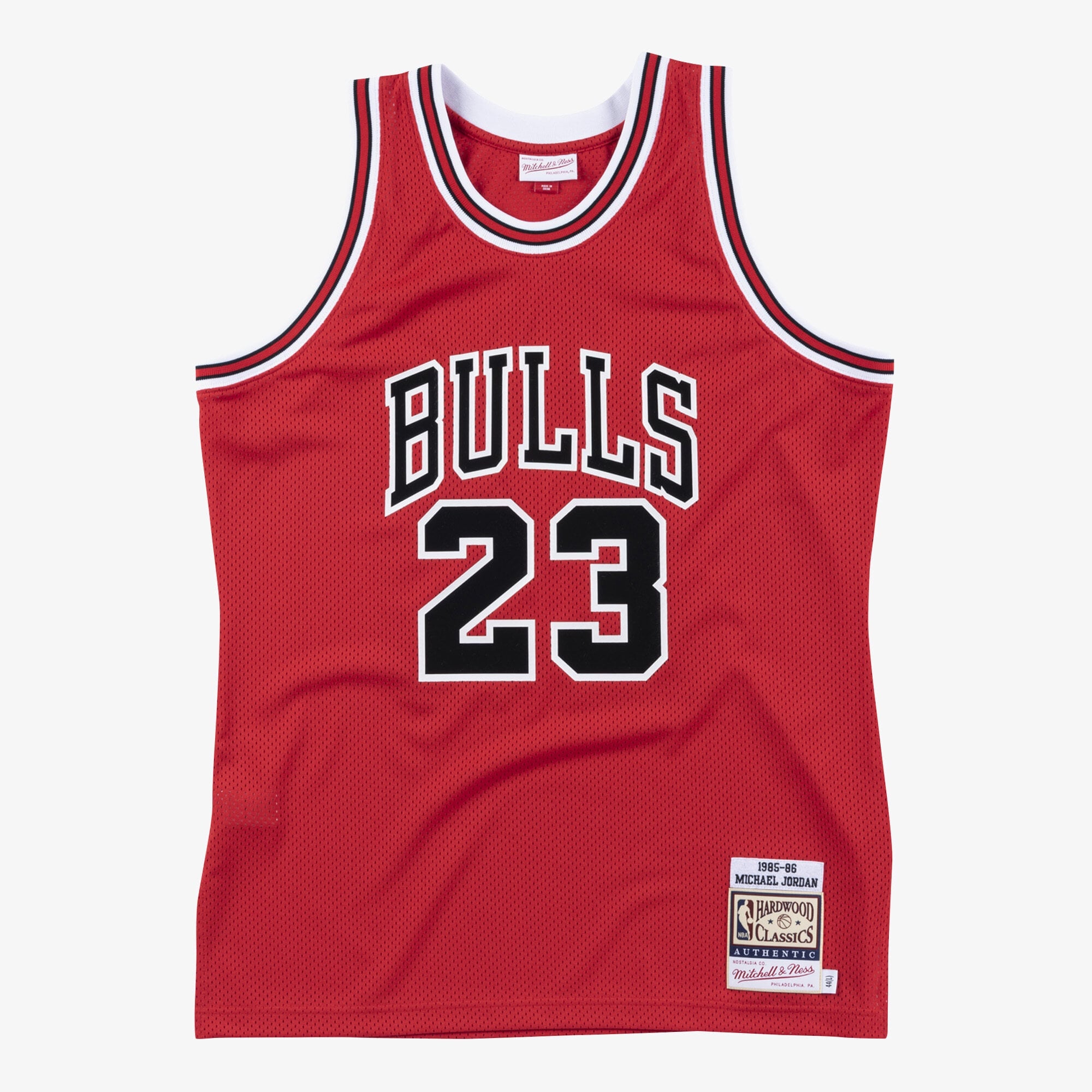 Michael Jordan Chicago Bulls 1985-86 Authentic Jersey