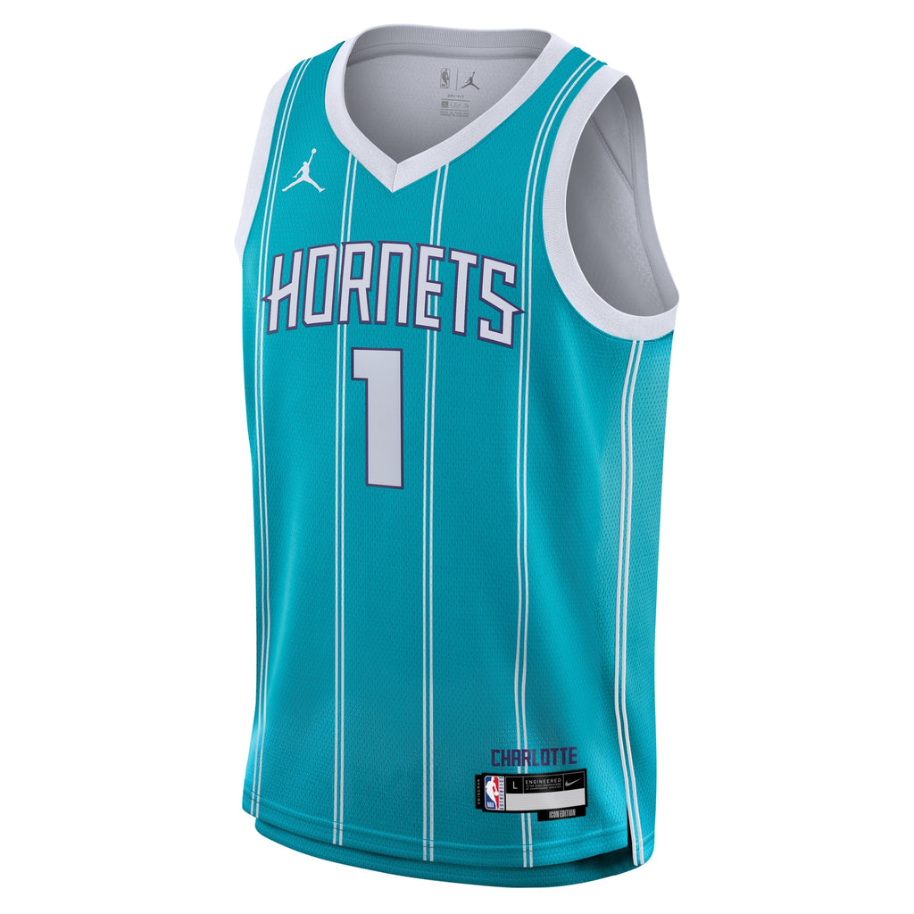 LaMelo Ball Charlotte Hornets Swingman Icon Jersey - Youth