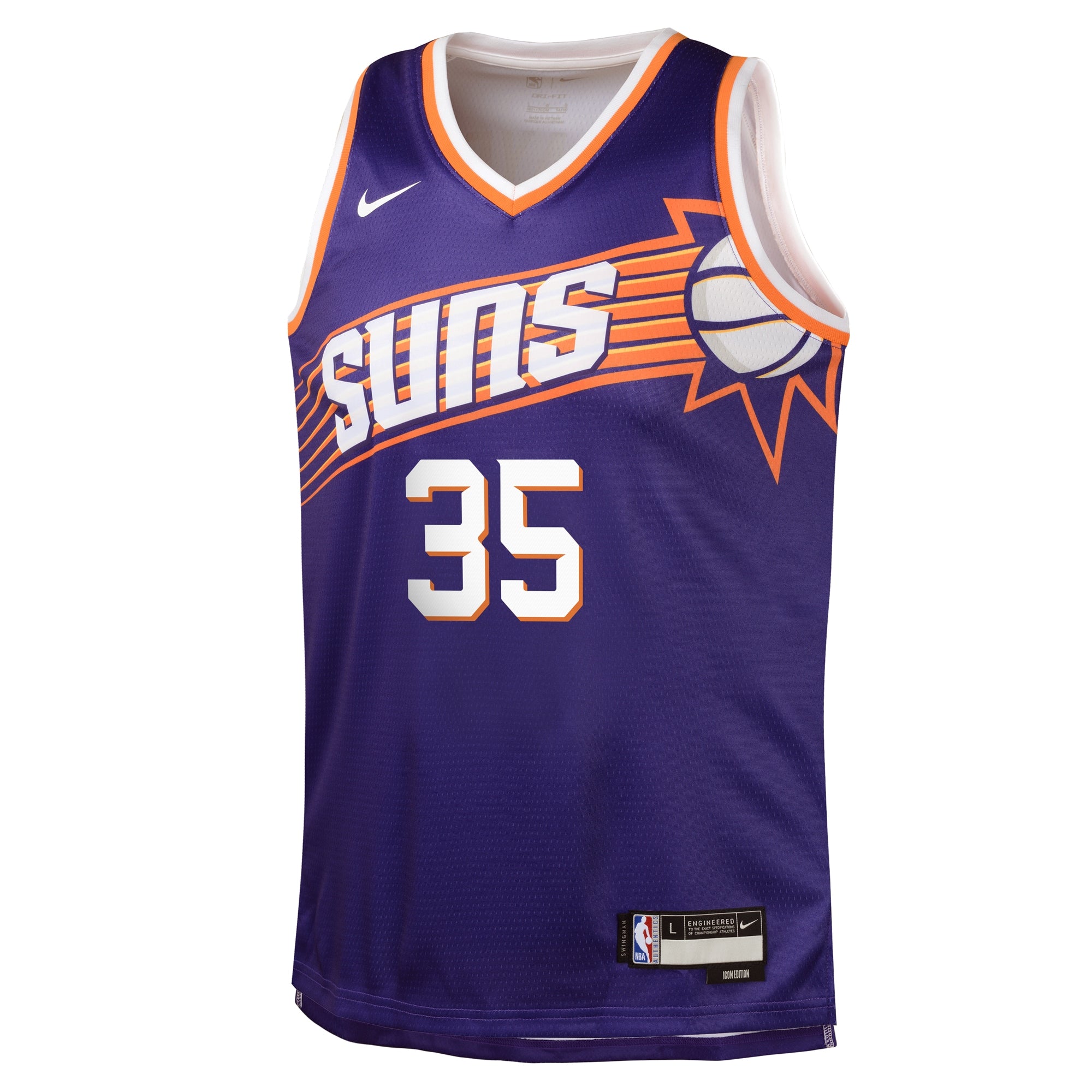 Kevin Durant Phoenix Suns Swingman Icon Jersey - Youth