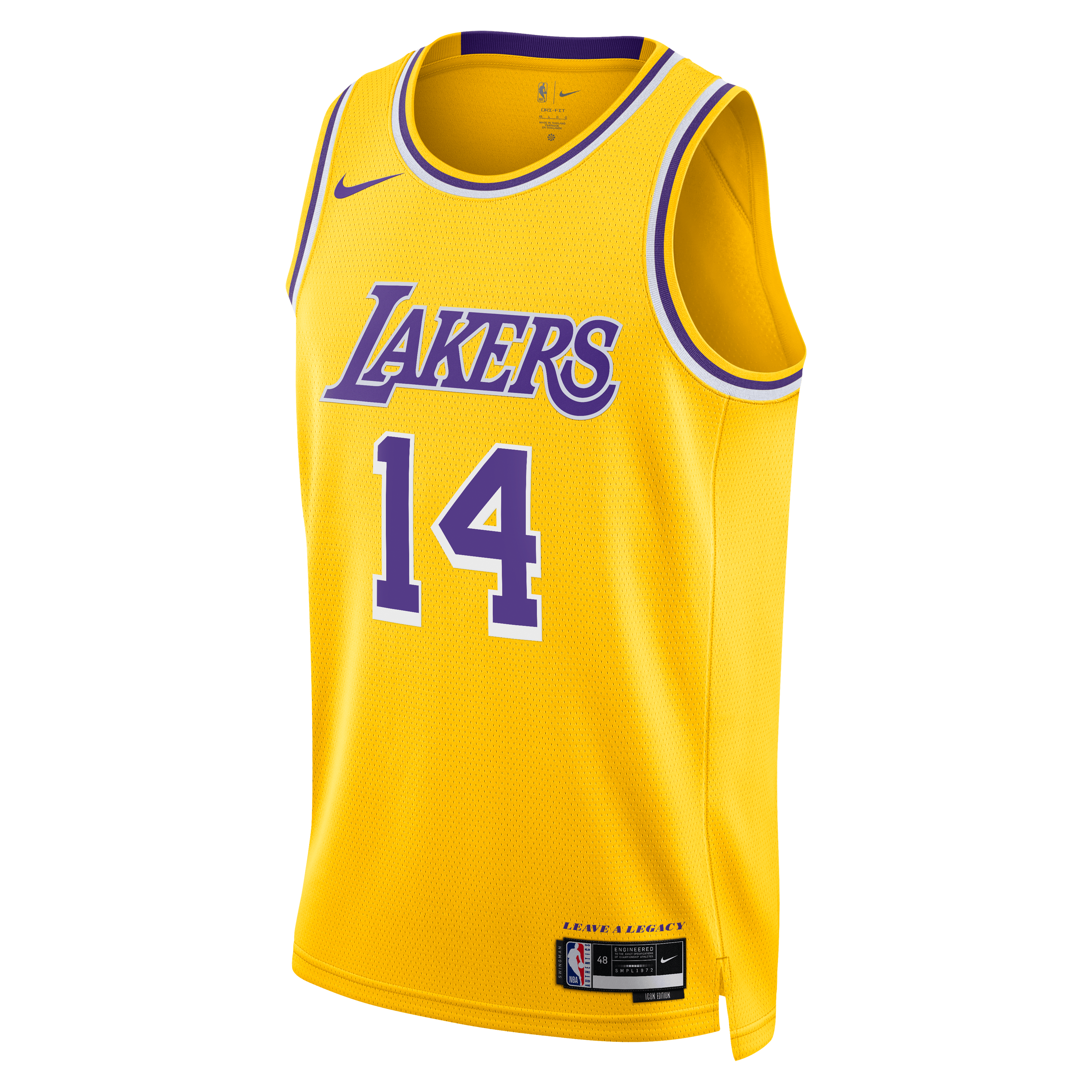 Walker Kessler Los Angeles Lakers Icon Edition Swingman Jersey - Gold - Unisex