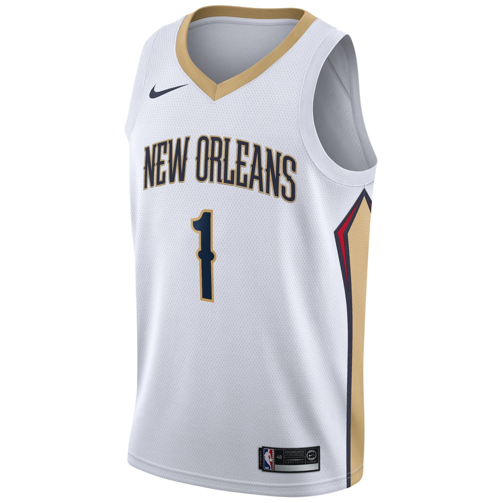 Zion Williamson New Orleans Pelicans Swingman Association Jersey - Youth