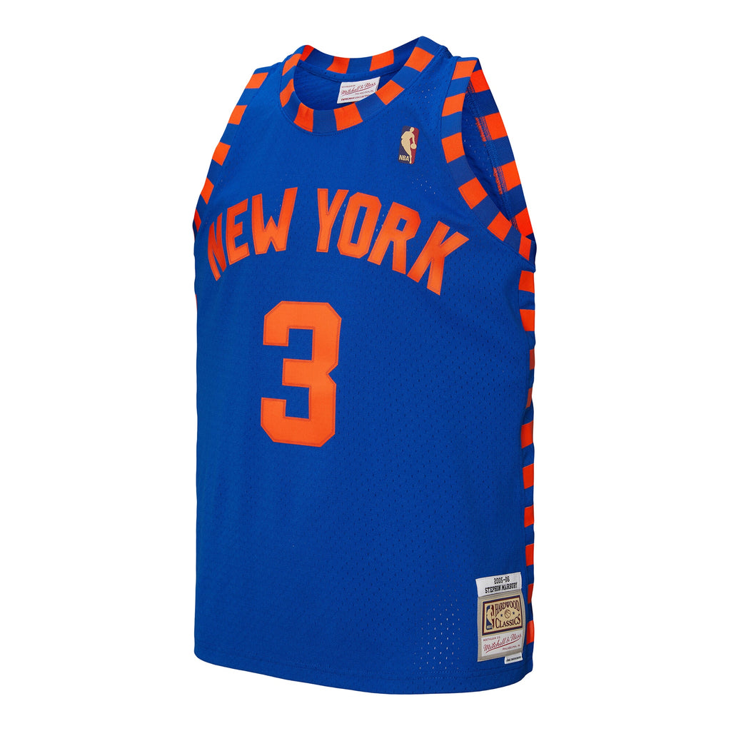 Stephon Marbury New York Knicks 2005/06 Hardwood Classics Swingman Jersey - Mens