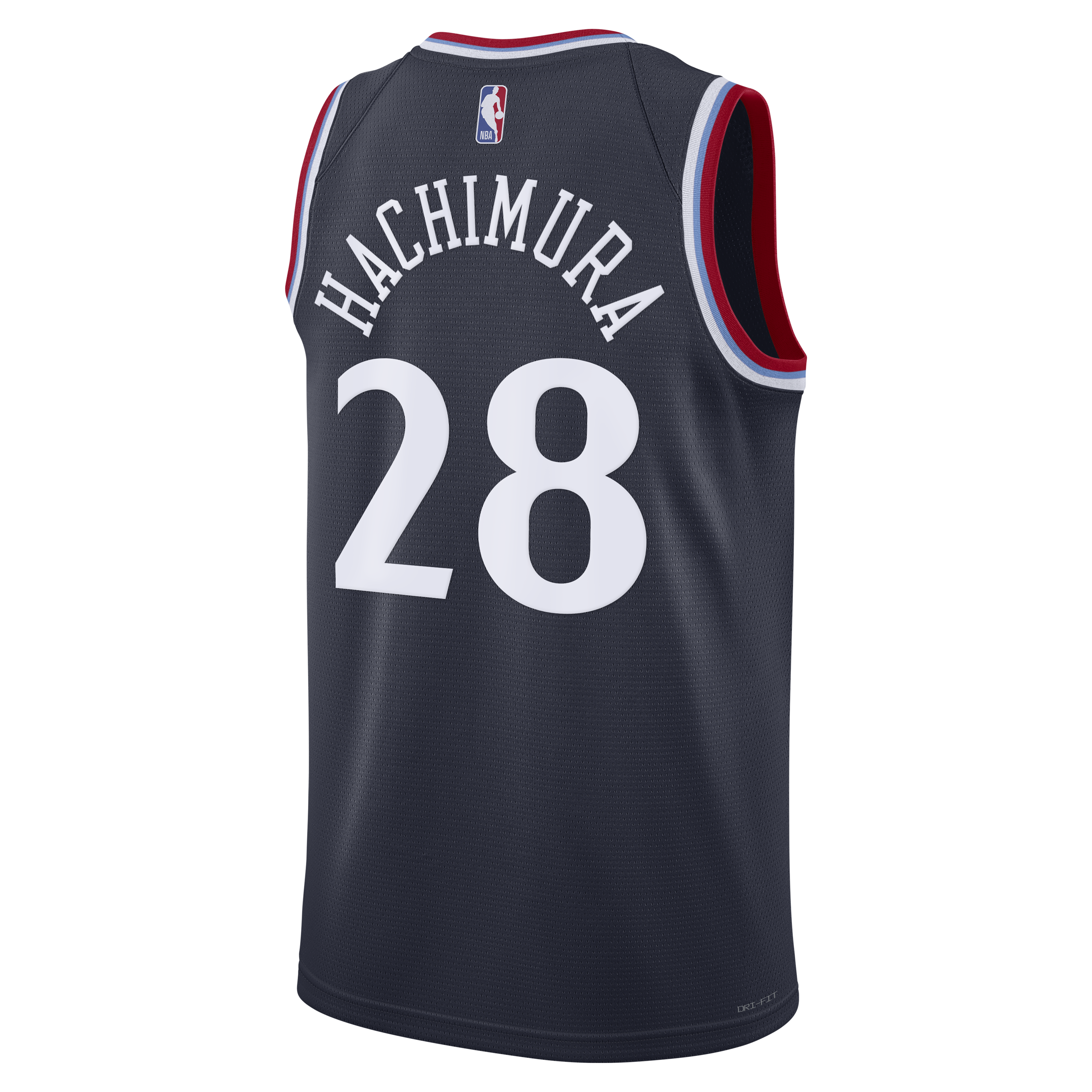 Rui Hachimura Los Angeles Clippers Icon Edition Replica Swingman Jersey - Navy - Unisex