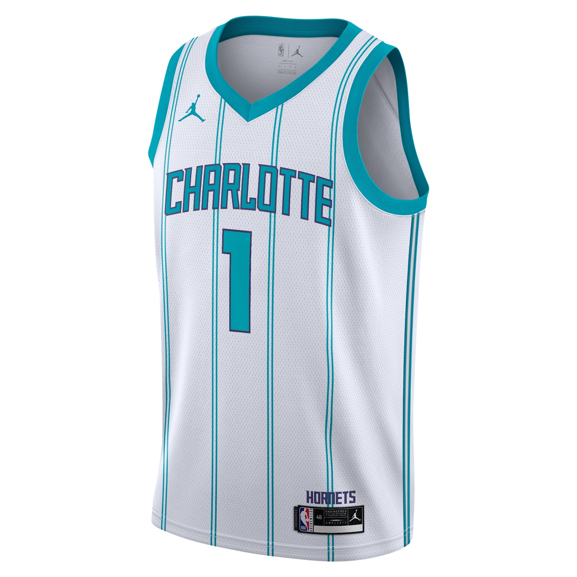 LaMelo Ball Charlotte Hornets Association Edition Swingman Jersey - White - Youth