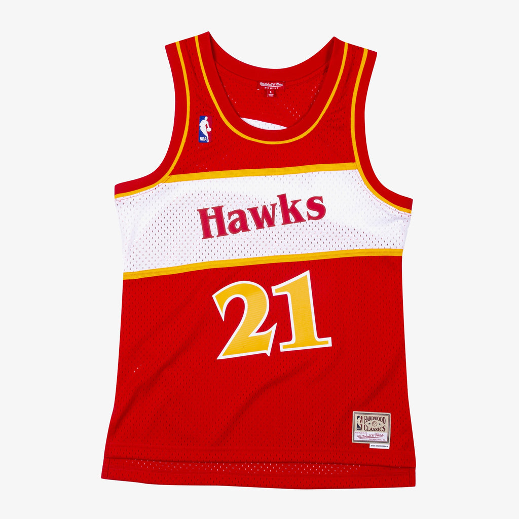 Dominique Wilkins Atlanta Hawks 1986 Swingman Jersey - Womens
