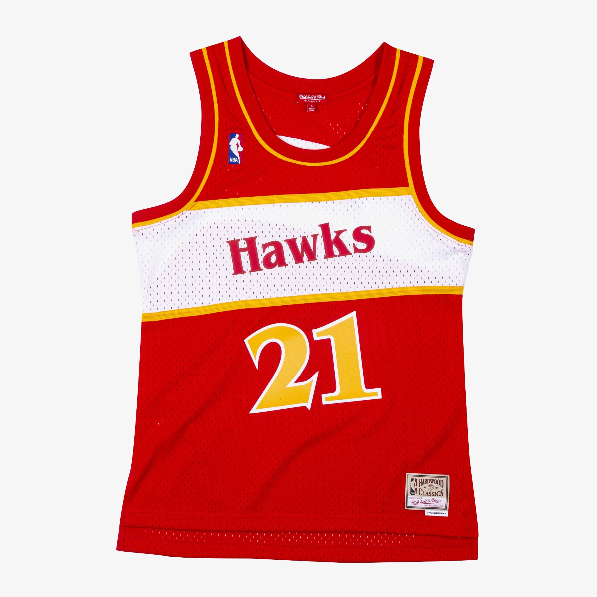 Dominique Wilkins Atlanta Hawks 1986 Swingman Jersey - Womens