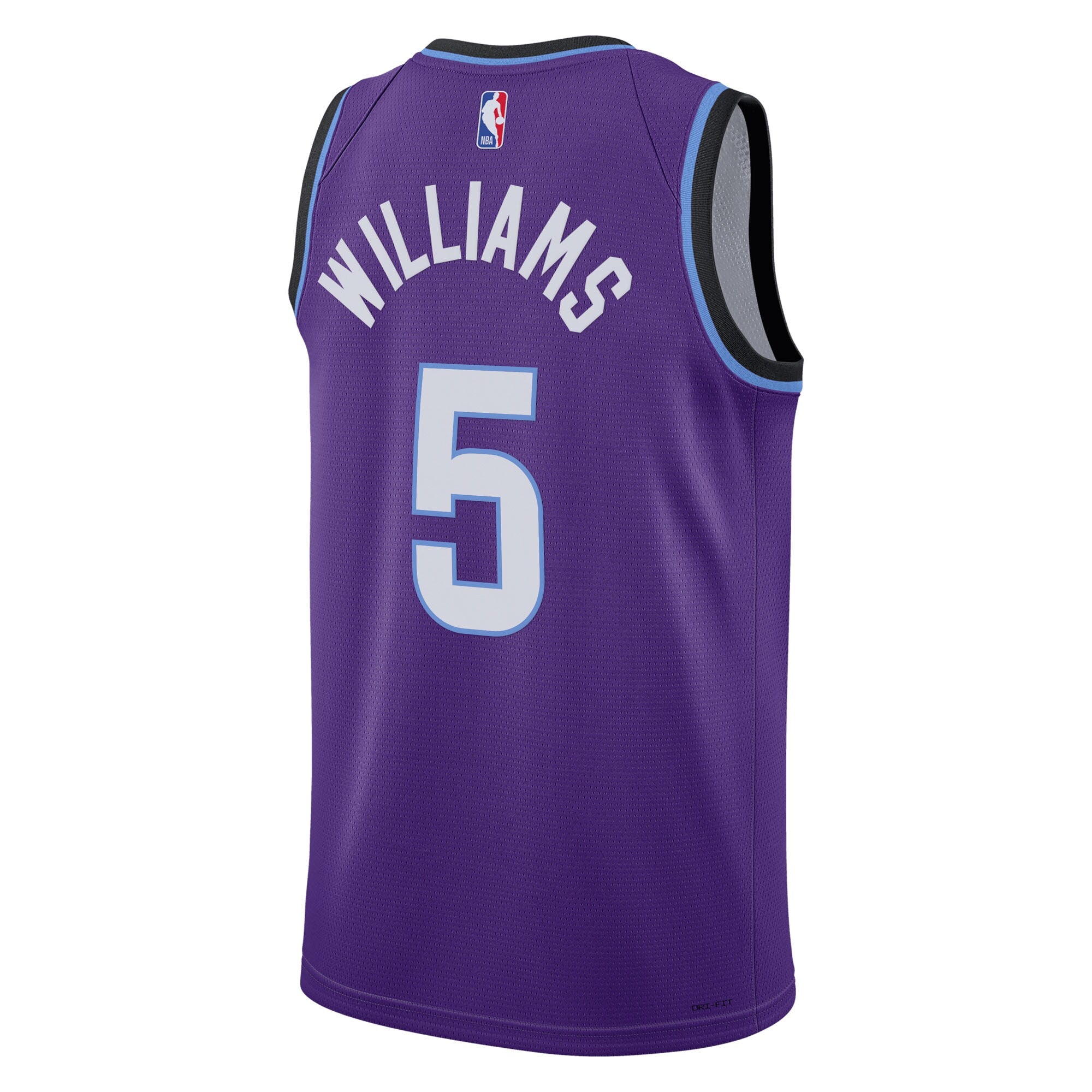 Cody Williams Utah Jazz Icon Edition Replica Swingman Jersey - Purple - Youth