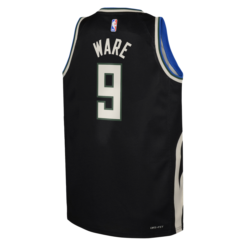 Kel'el Ware Milwaukee Bucks Statement Edition Swingman Jersey - Hunter Green - Youth
