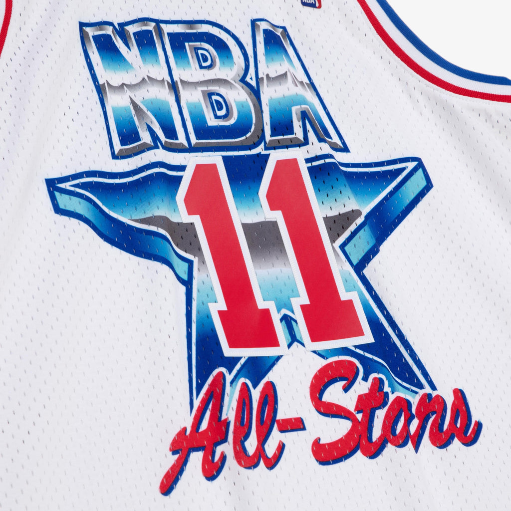 Isiah Thomas Detroit Pistons 1992 All-Star East Authentic Jersey - White