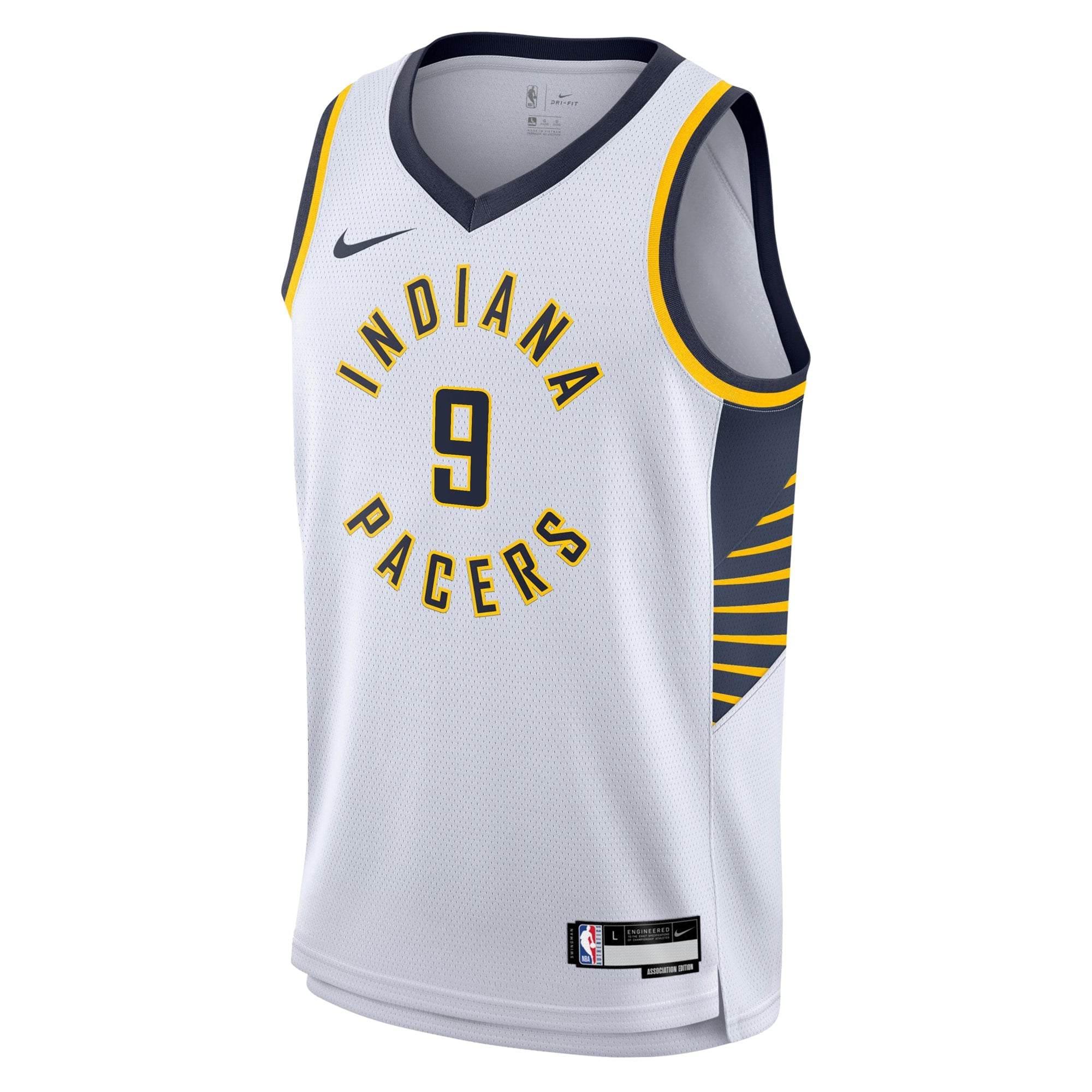 T.J. McConnell Indiana Pacers Association Edition Swingman Jersey - White - Youth