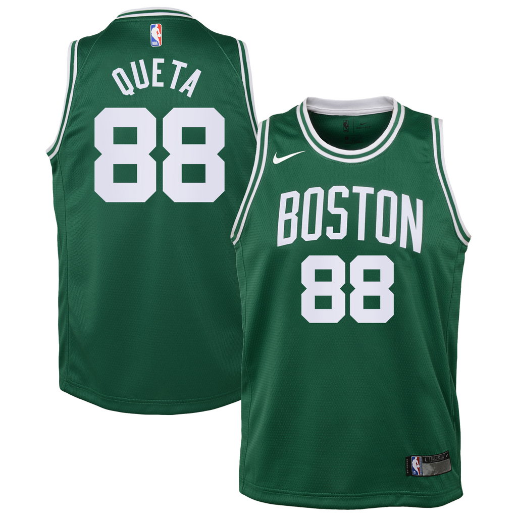 Neemias Queta Boston Celtics Icon Edition Swingman Jersey - Kelly Green - Youth
