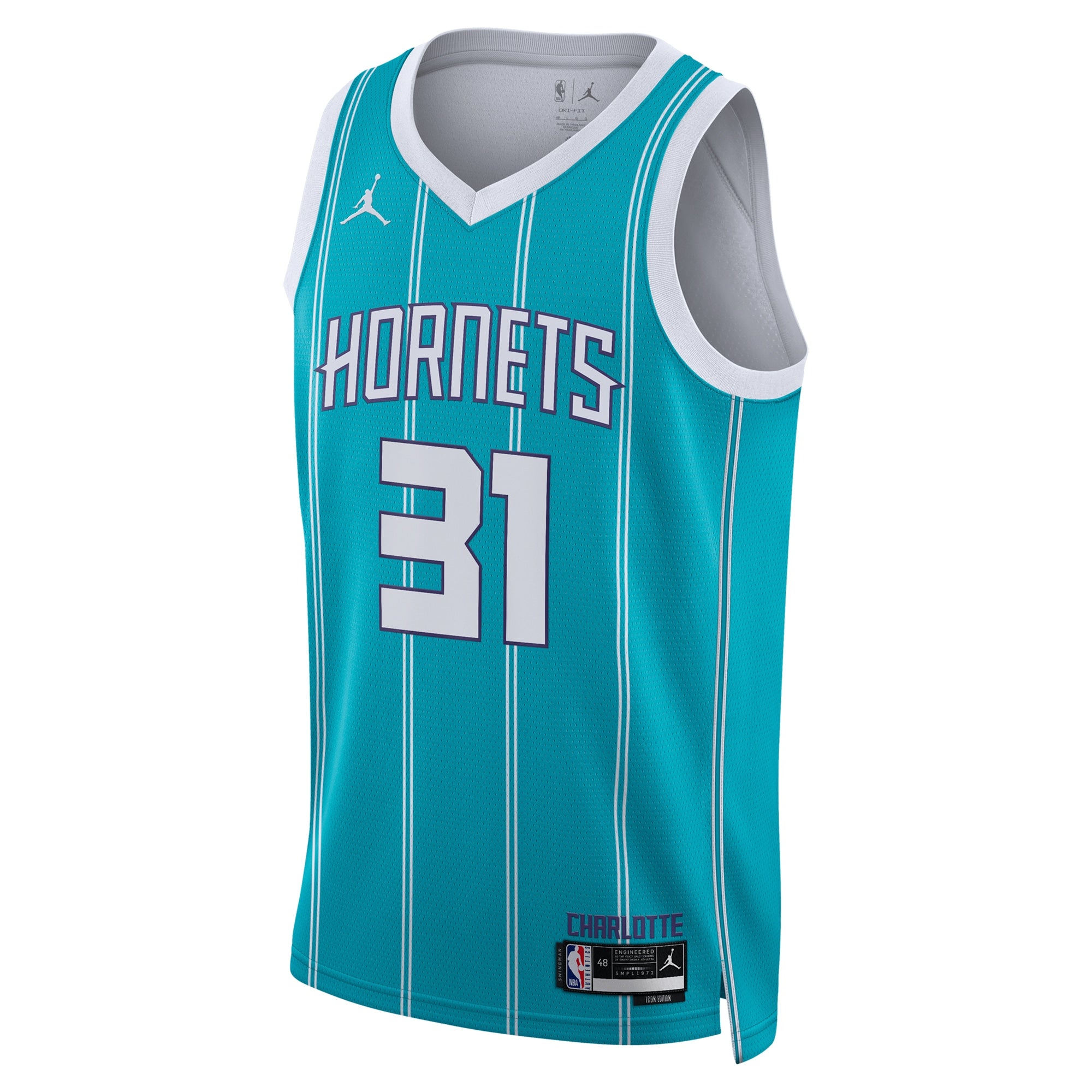 Tidjane Salaün Charlotte Hornets Icon Edition Swingman Jersey - Teal - Unisex