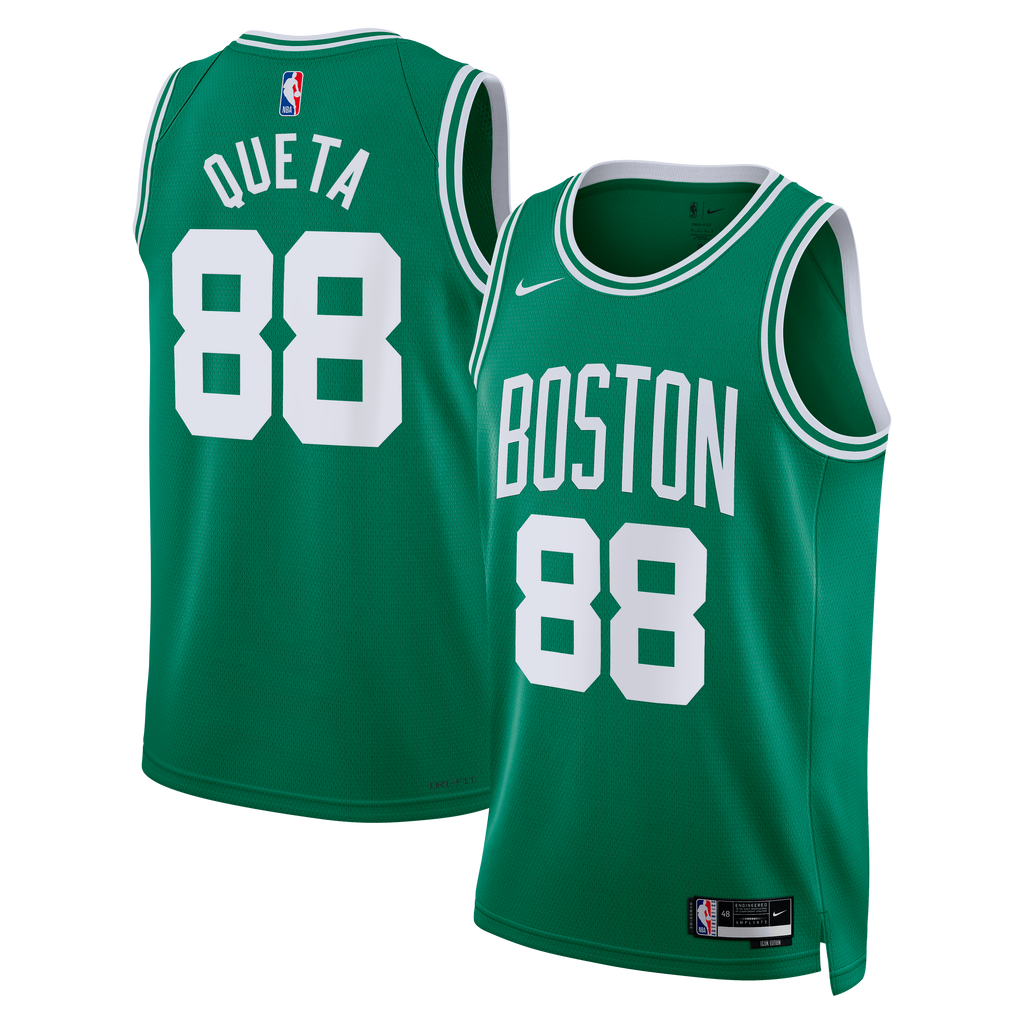Neemias Queta Boston Celtics Icon Edition Swingman Jersey - Kelly Green - Unisex