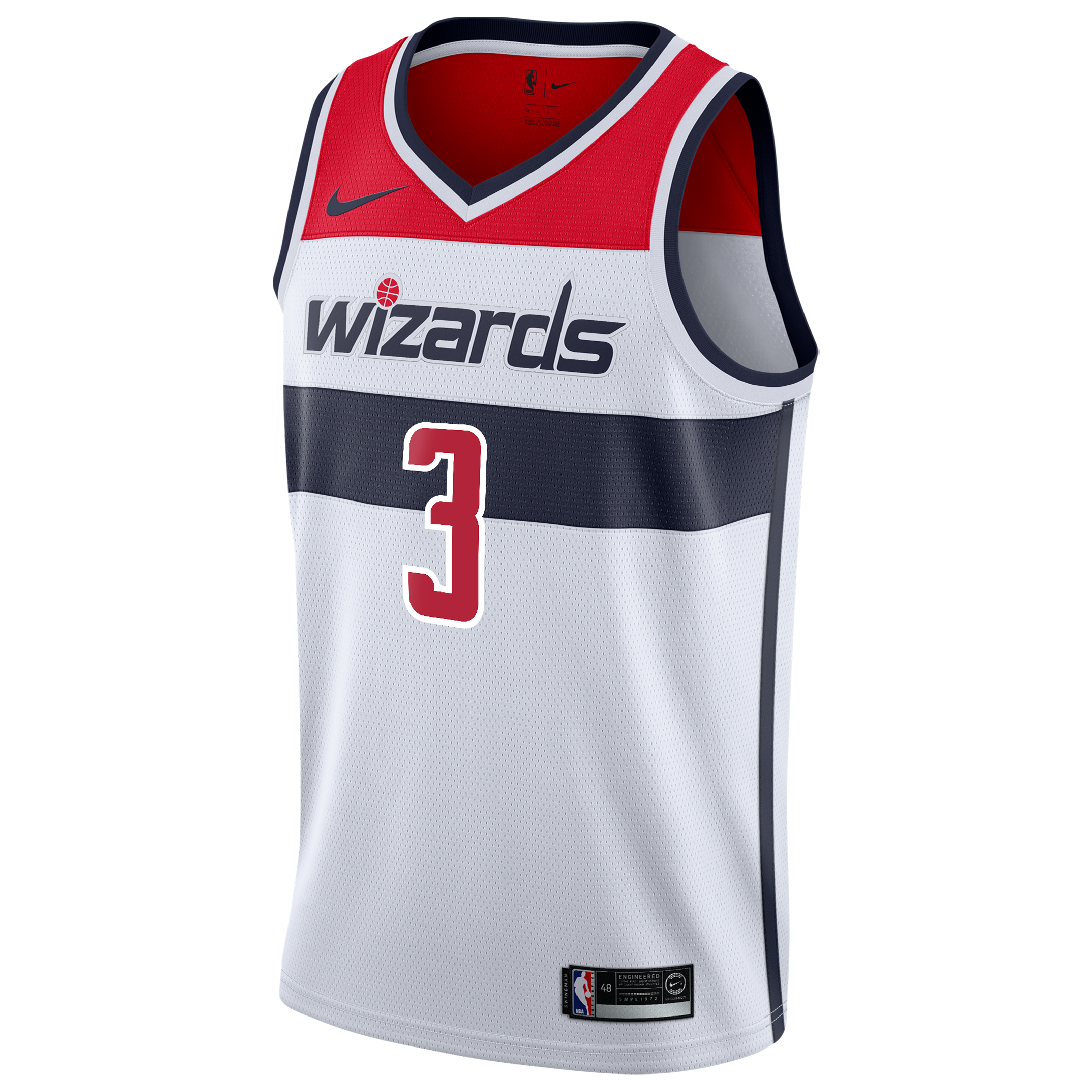 Trae Young Washington Wizards Association Edition Swingman Jersey - White - Youth
