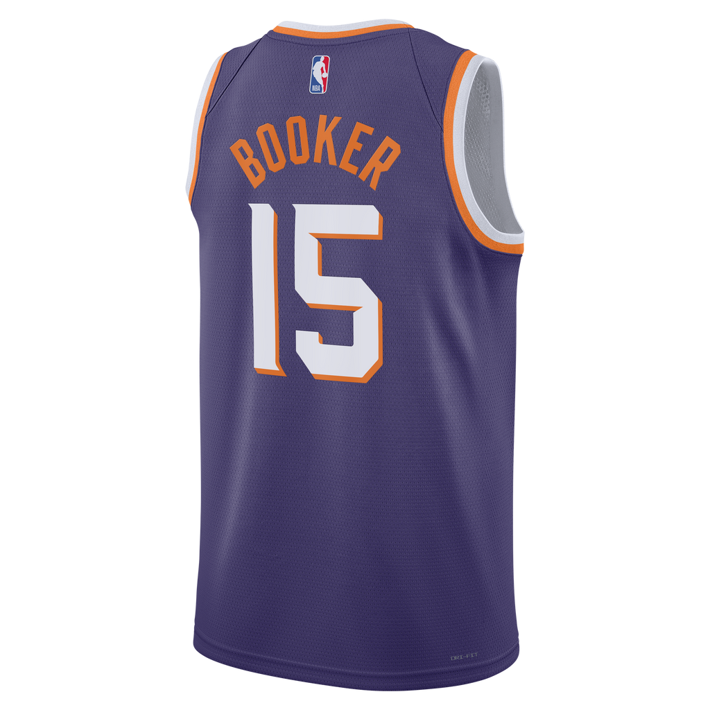 Devin Booker Phoenix Suns Icon Edition Swingman Jersey - Purple - Unisex