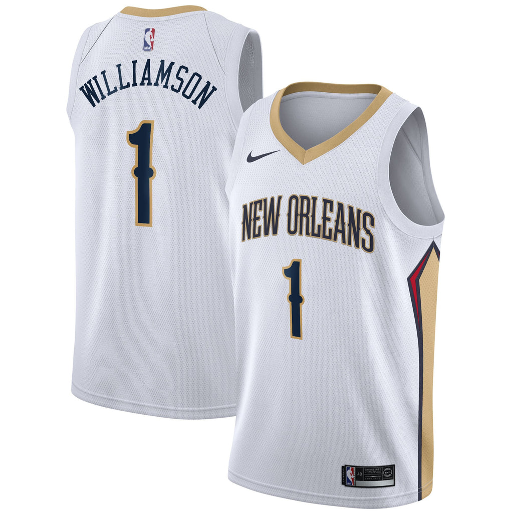 Zion Williamson New Orleans Pelicans Swingman Association Jersey - Youth