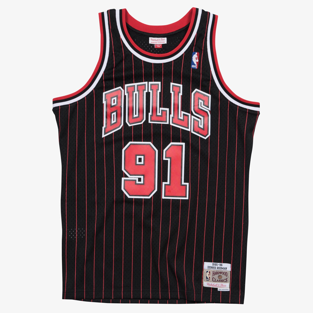 Dennis Rodman Chicago Bulls 1995-96 Swingman Alternate Jersey