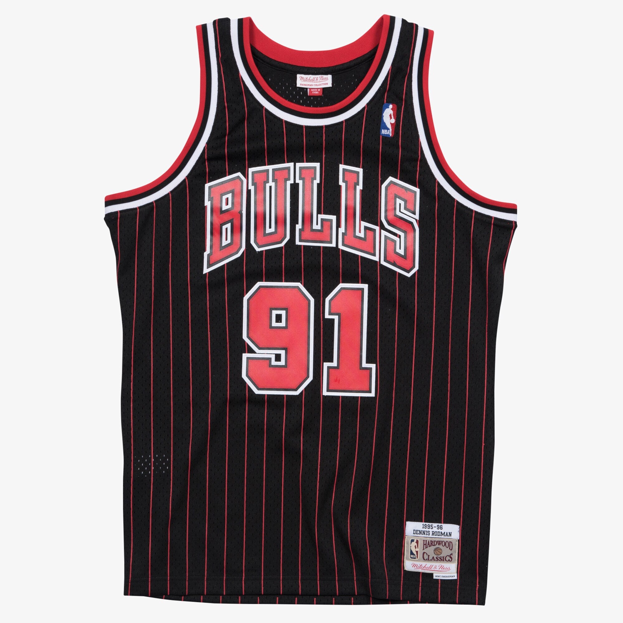 Dennis Rodman Chicago Bulls 1995-96 Swingman Alternate Jersey