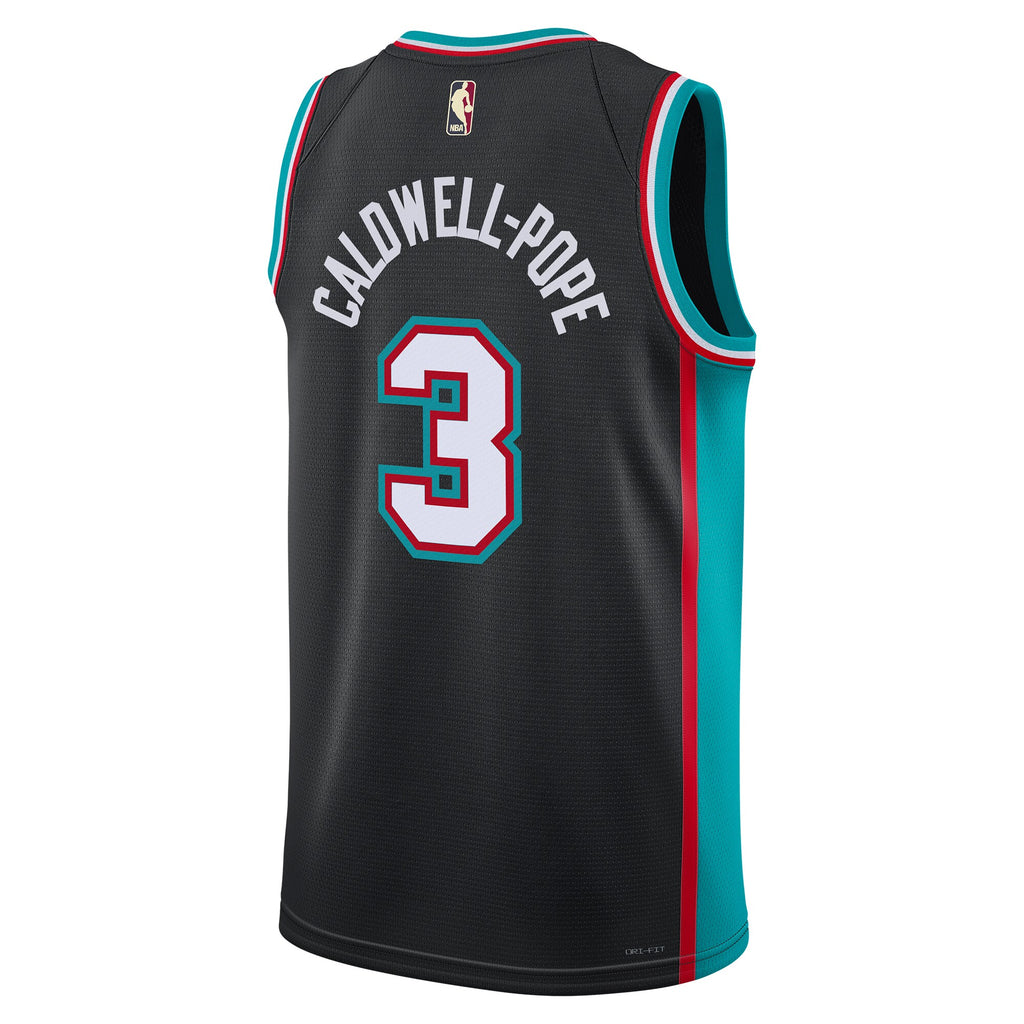 Kentavious Caldwell-Pope Memphis Grizzlies Classic Edition Jersey - Black - Unisex