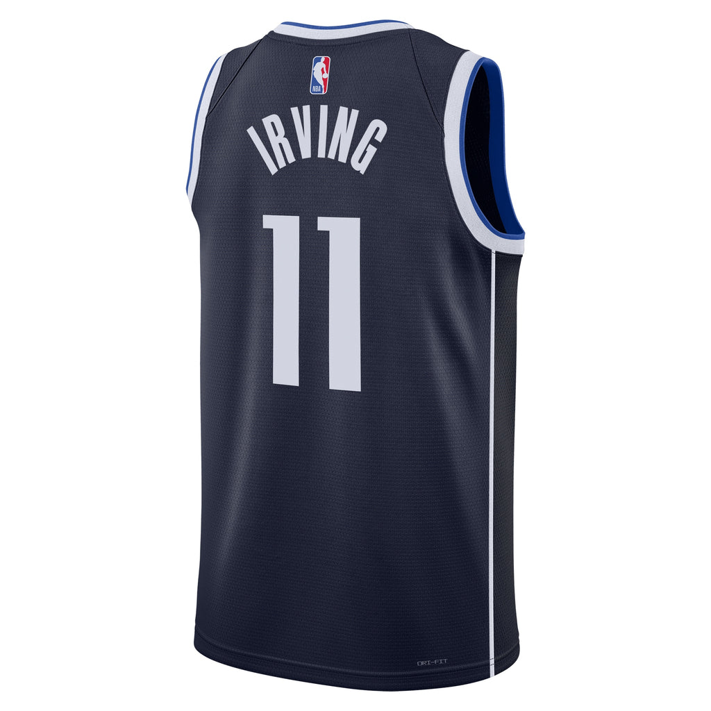 Kyrie Irving Dallas Mavericks Statement Edition Swingman Jersey - Navy - Unisex