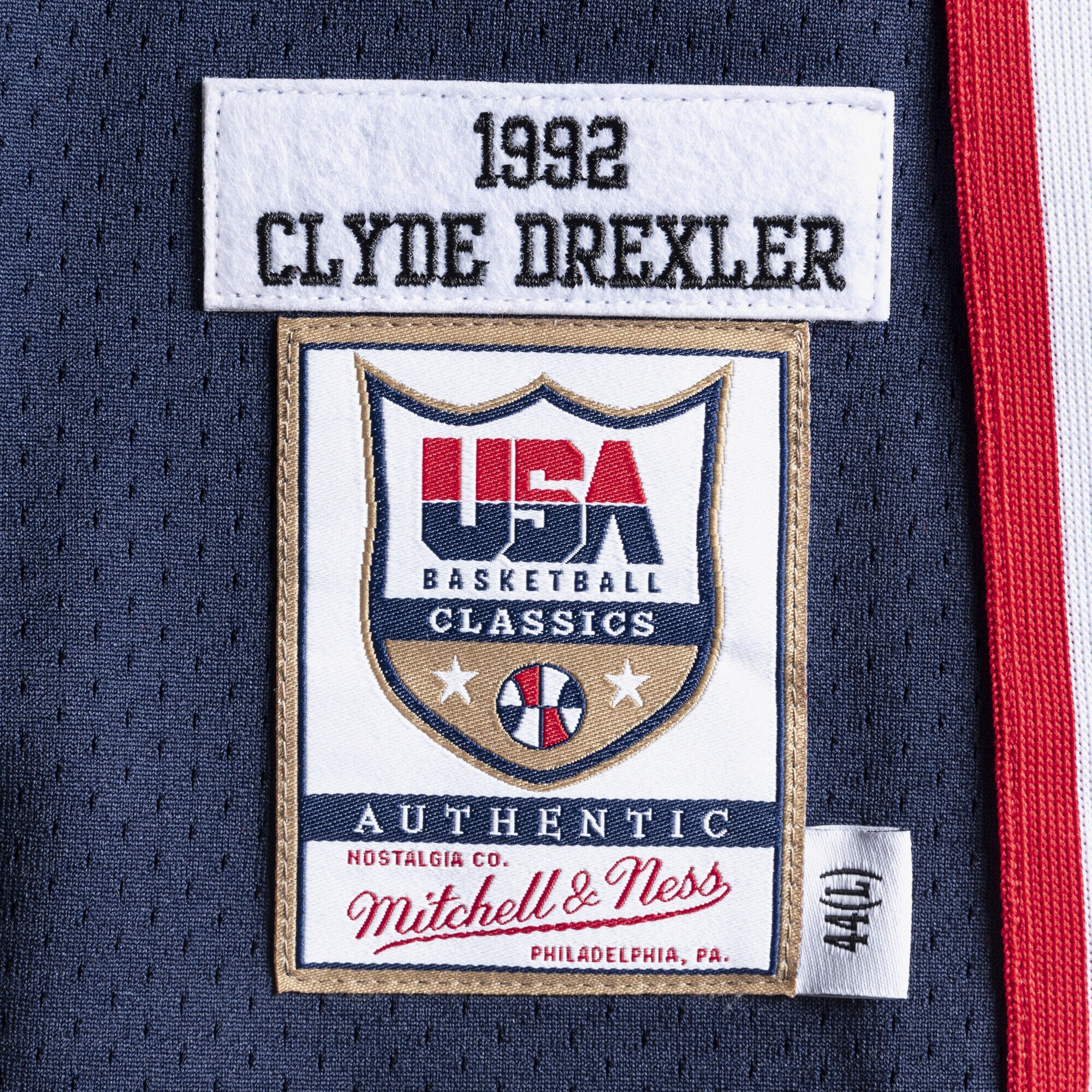 Clyde Drexler USA Basketball 1992 Authentic Jersey