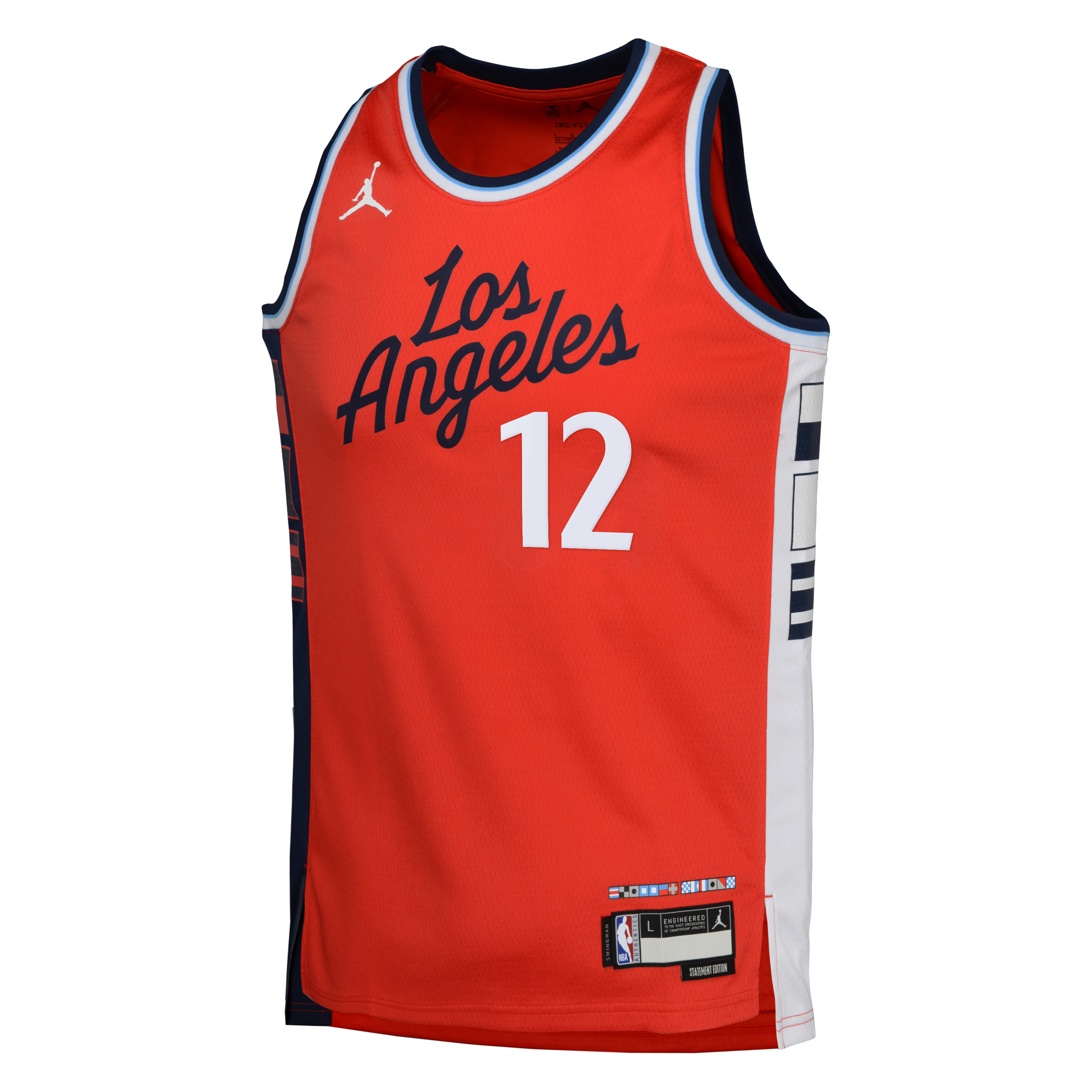 Nick Martinelli Los Angeles Clippers Statement Edition Swingman Jersey - Red - Youth
