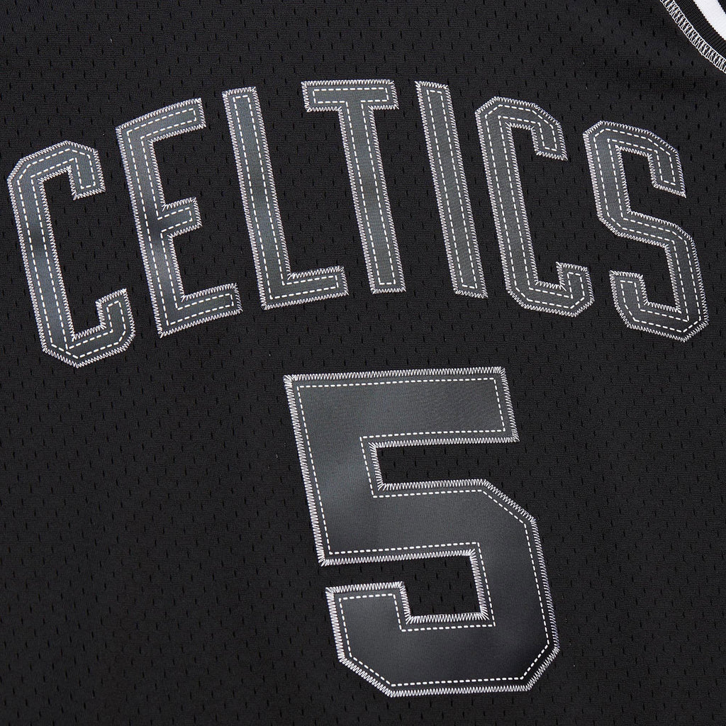 Kevin Garnett Boston Celtics 2007 Contrast 2K Swingman Jersey - Black