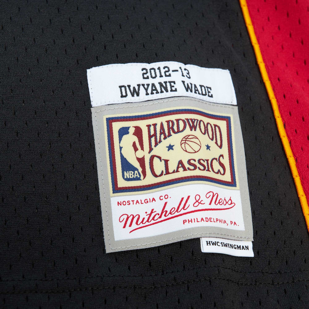 Dwyane Wade Miami Heat 2012 Hardwood Classics Swingman Road Jersey