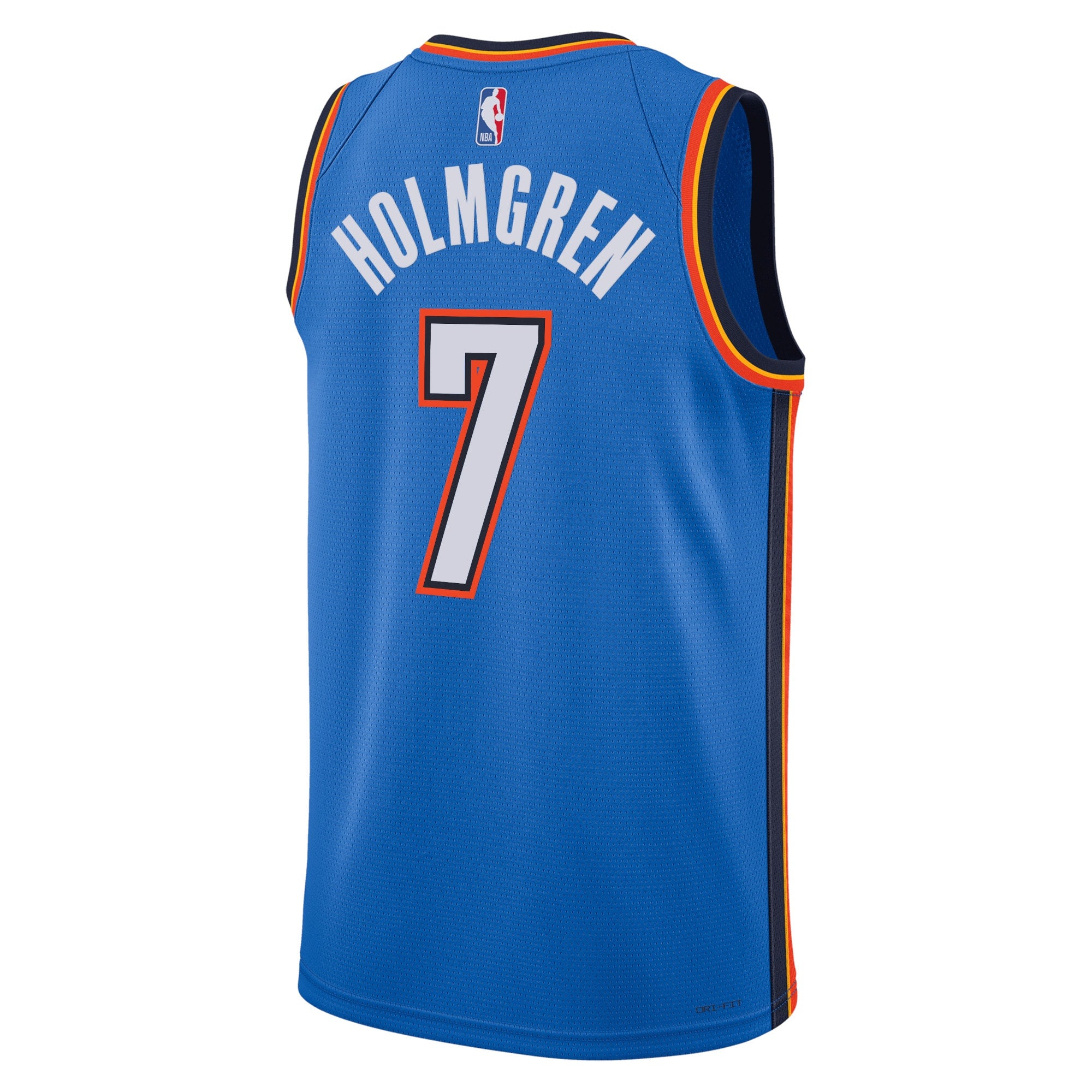 Chet Holmgren Oklahoma City Thunder Icon Edition Swingman Jersey - Blue - Unisex