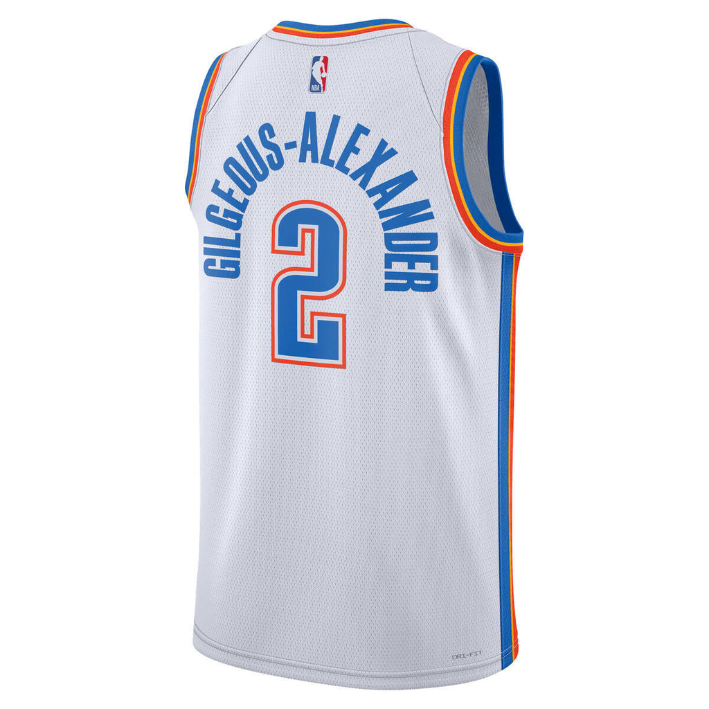 Shai Gilgeous-Alexander Oklahoma City Thunder Swingman Association Jersey - Unisex
