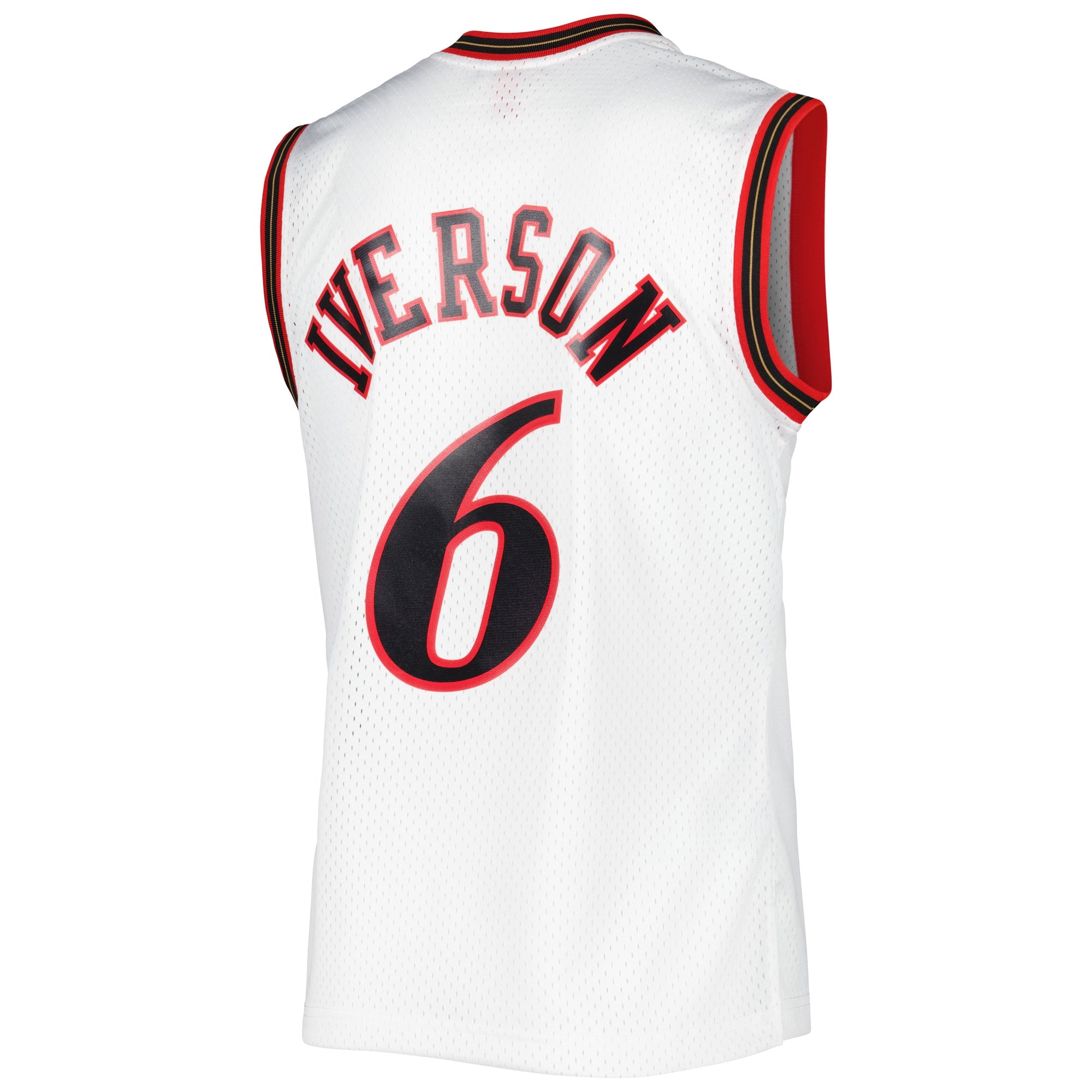Allen Iverson Philadelphia 76ers 2002/03 Hardwood Classics Swingman Jersey - Mens