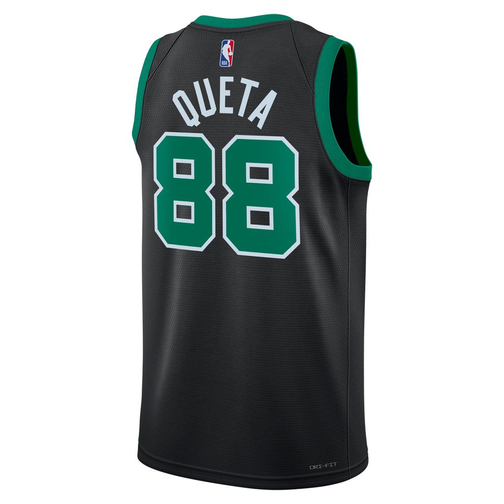 Neemias Queta Boston Celtics Statement Edition Swingman Jersey - Black - Unisex