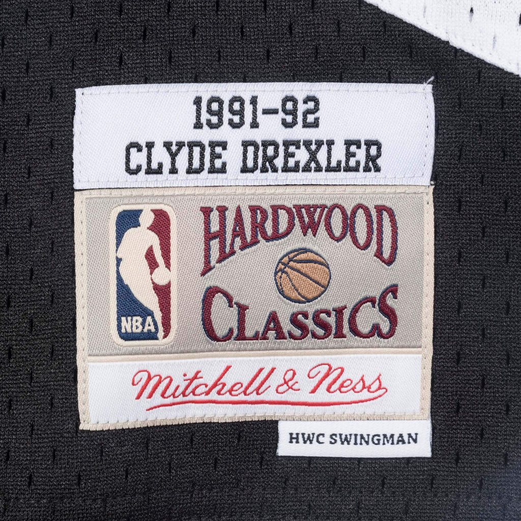 Clyde Drexler Portland Trail Blazers 1991-92 Swingman Jersey