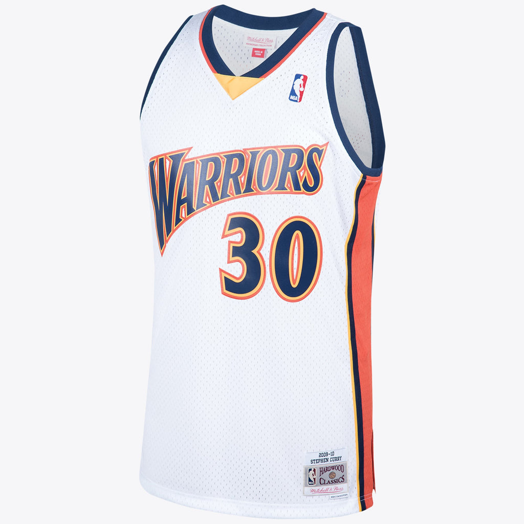 Stephen Curry Golden State Warriors 2009 Hardwood Classics Swingman Home Jersey - White - Mens