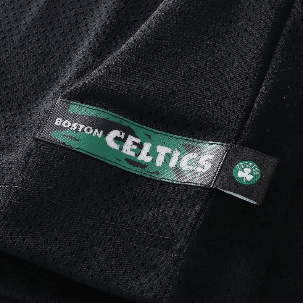 Boston Celtics Courtside Football Jersey - Black - Mens