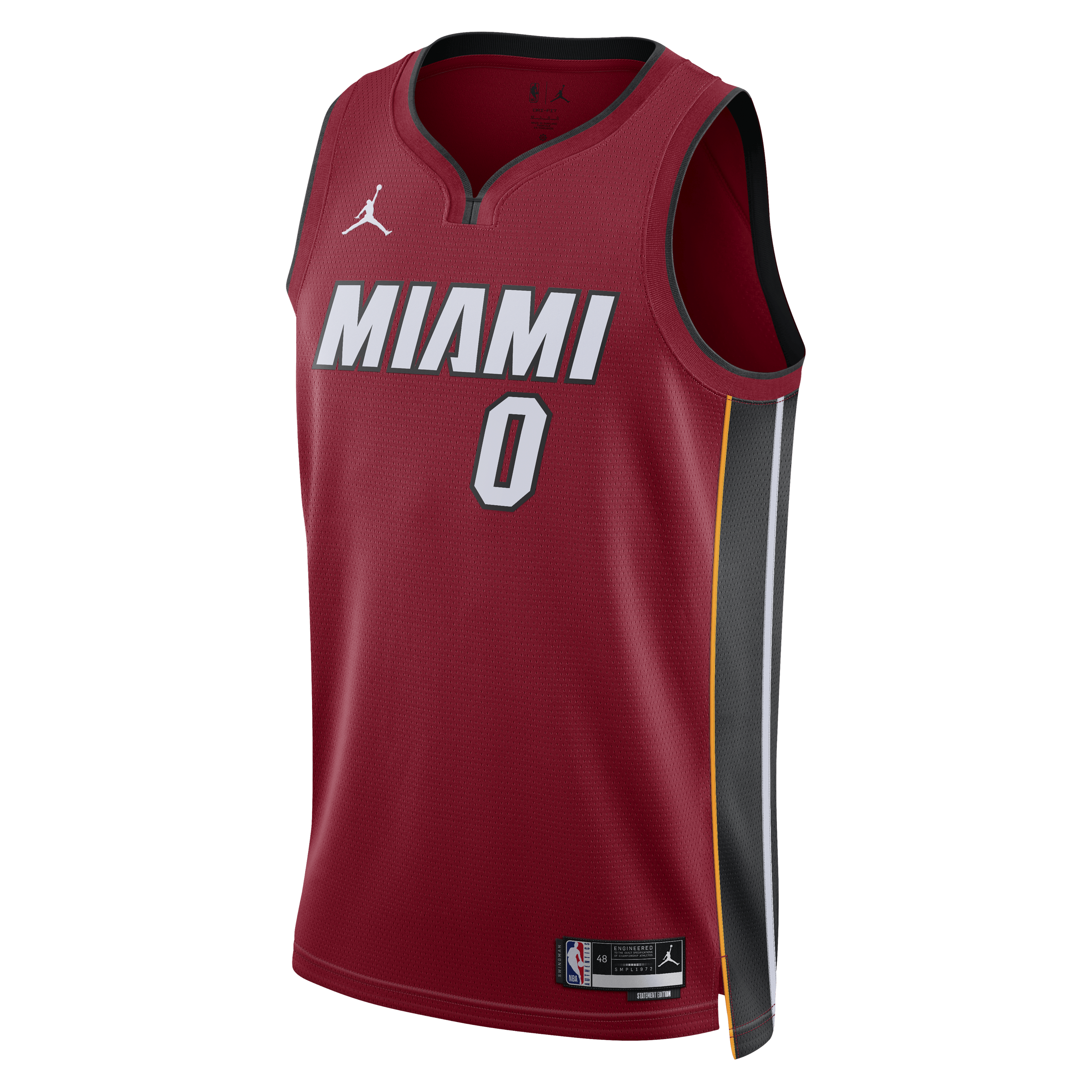 Simone Fontecchio Miami Heat Statement Edition Swingman Jersey - Red - Unisex