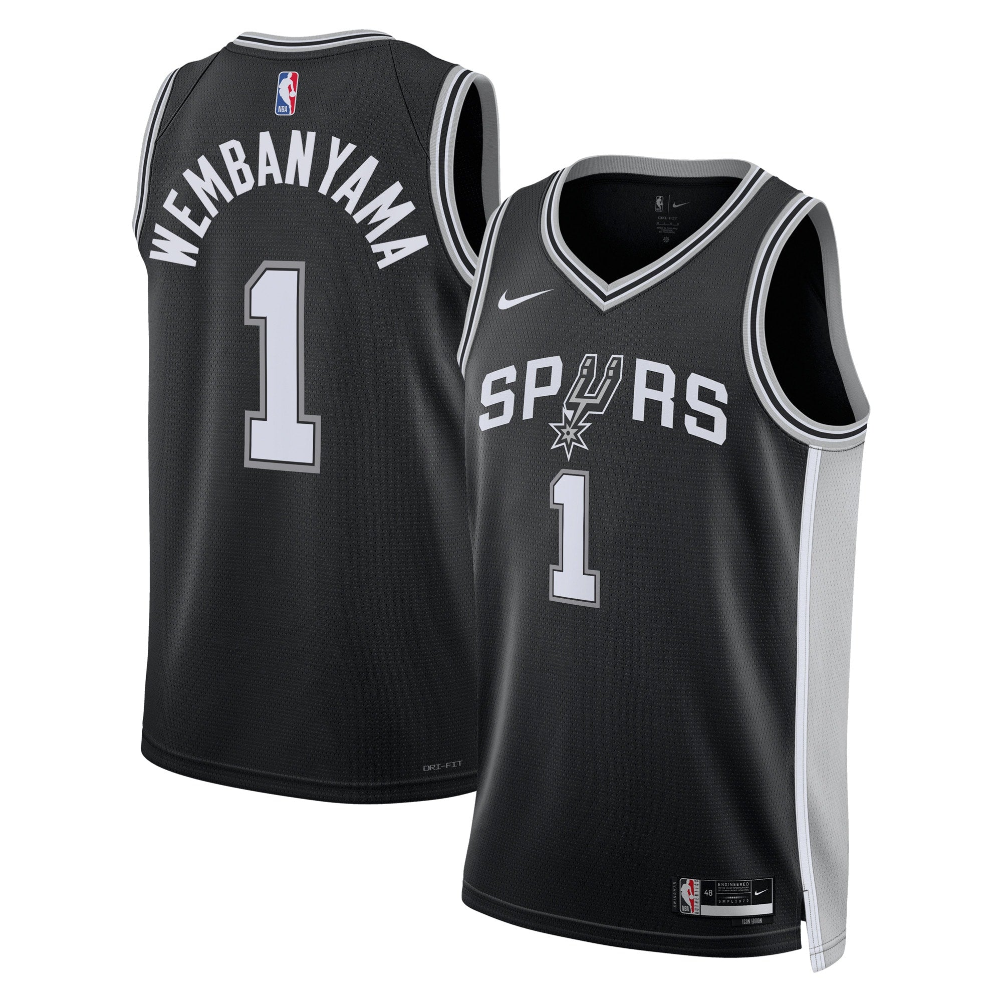 Victor Wembanyama San Antonio Spurs Swingman Icon Jersey - Mens