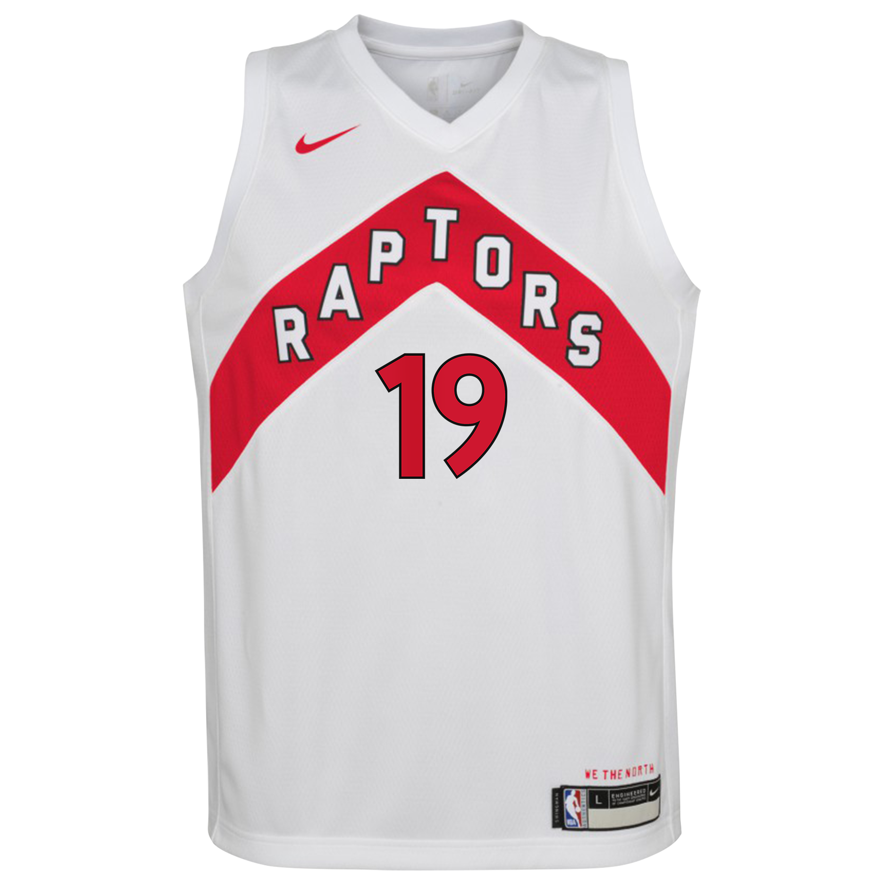 Jakob Poeltl Toronto Raptors Association Edition Swingman Jersey - White - Youth