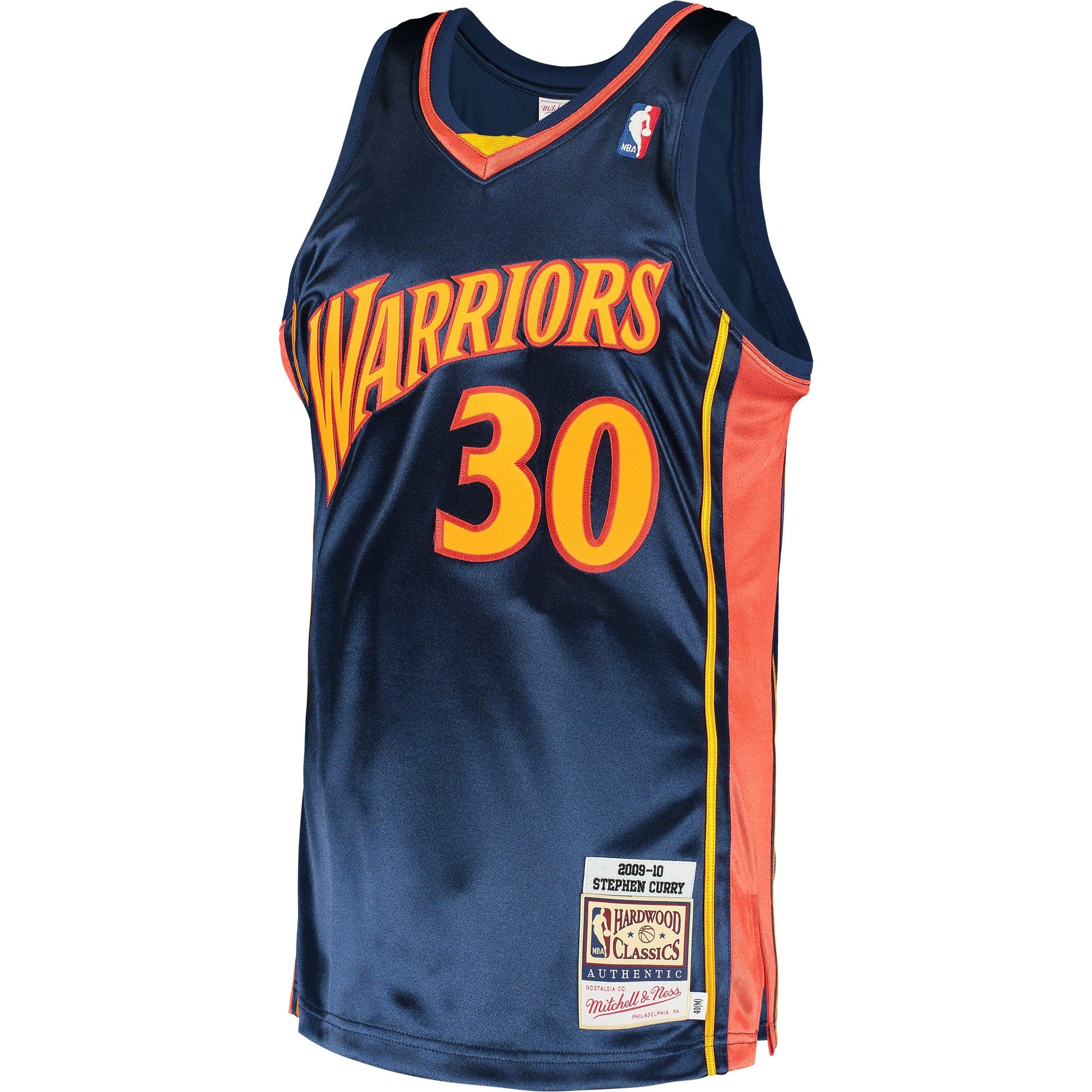 Stephen Curry Golden State Warriors 2009 Hardwood Classics Authentic Jersey - Mens