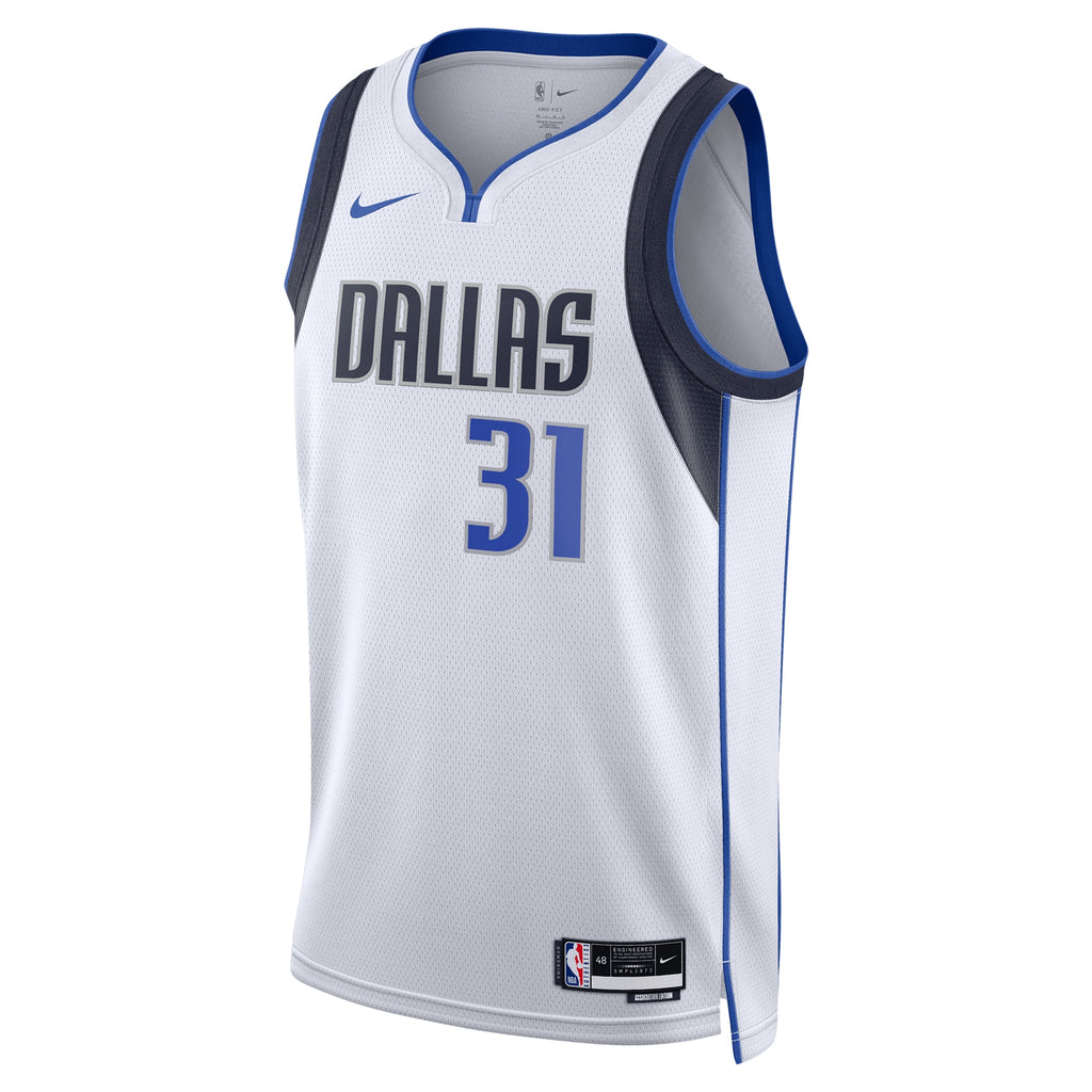 Klay Thompson Dallas Mavericks Association Edition Swingman Jersey - White - Unisex