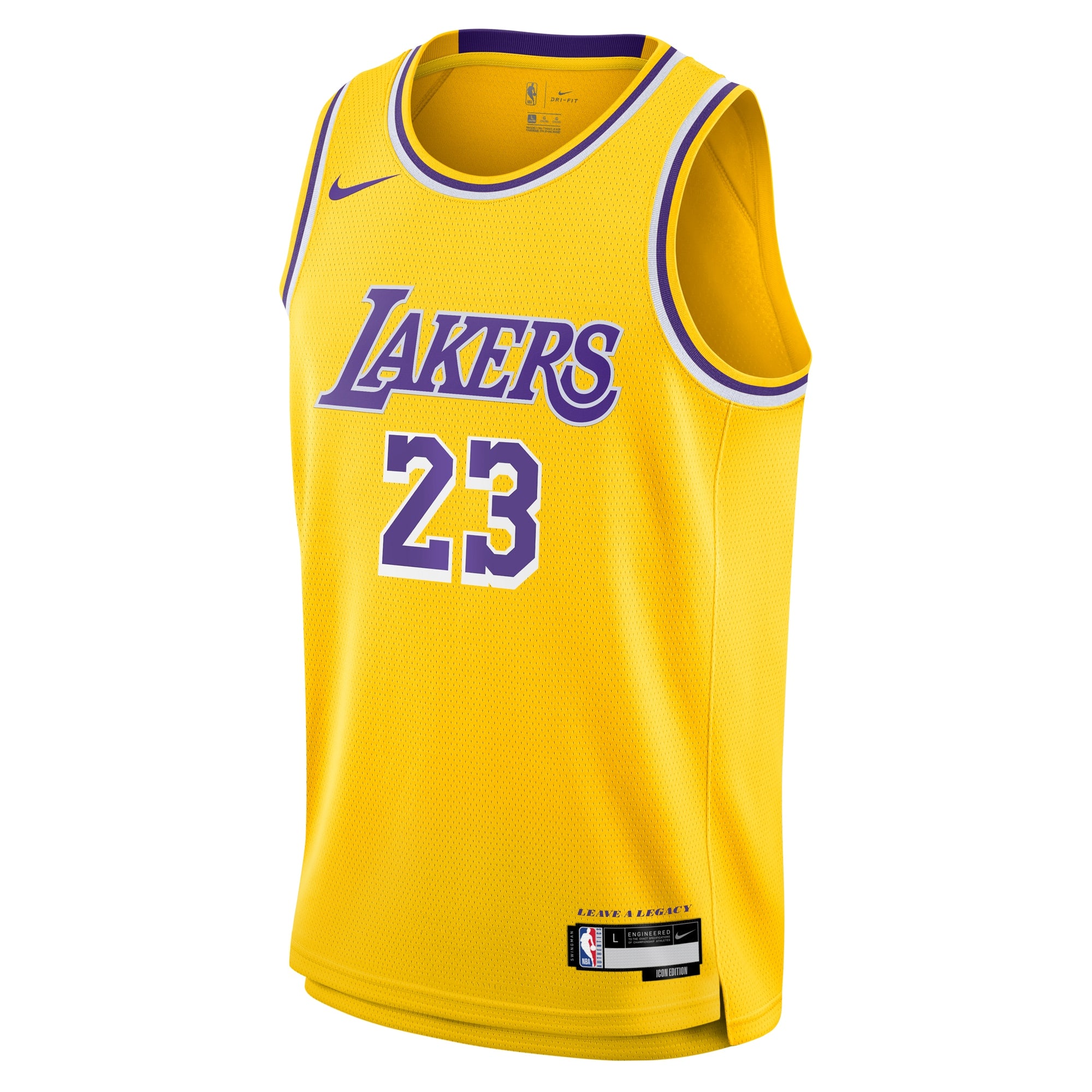 LeBron James Los Angeles Lakers Swingman Jersey - Youth