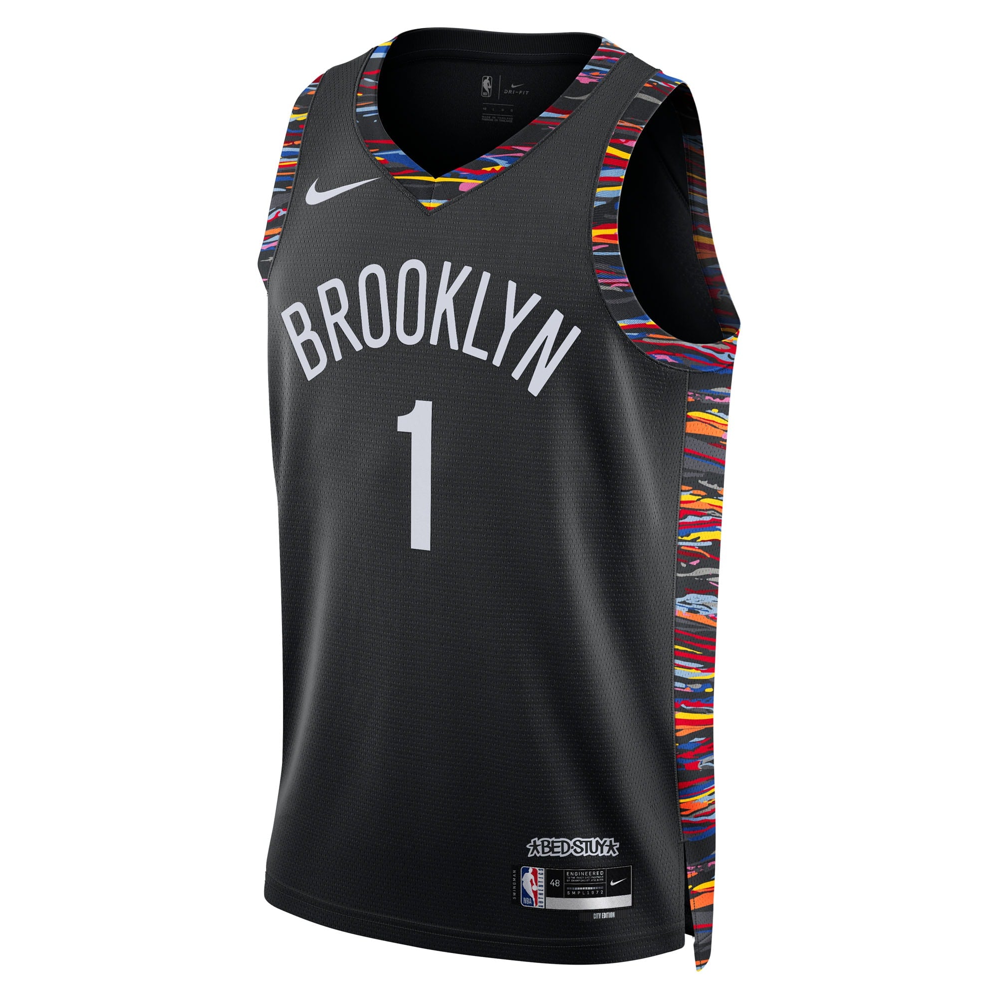 Ziaire Williams Brooklyn Nets 2025/26 City Edition Swingman Jersey - Black - Unisex