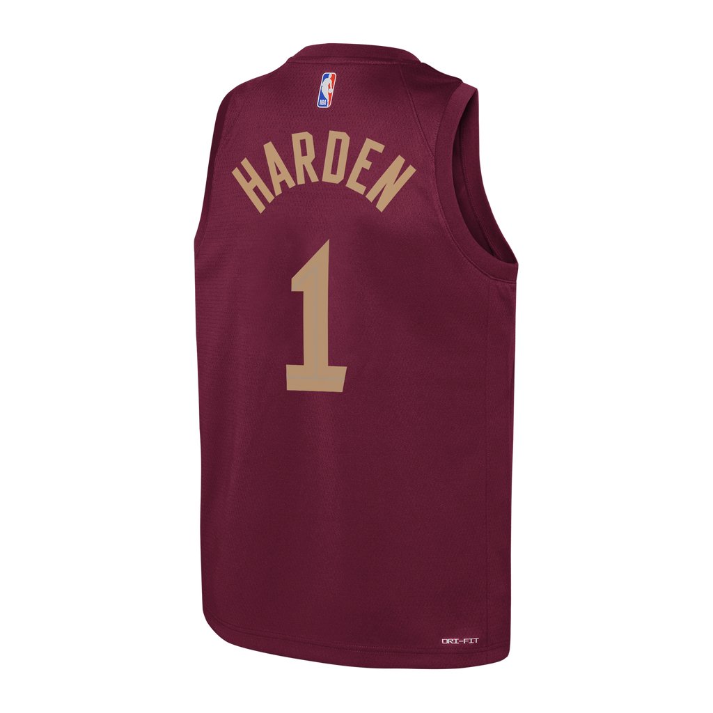 James Harden Cleveland Cavaliers Icon Edition Swingman Jersey - Wine - Youth