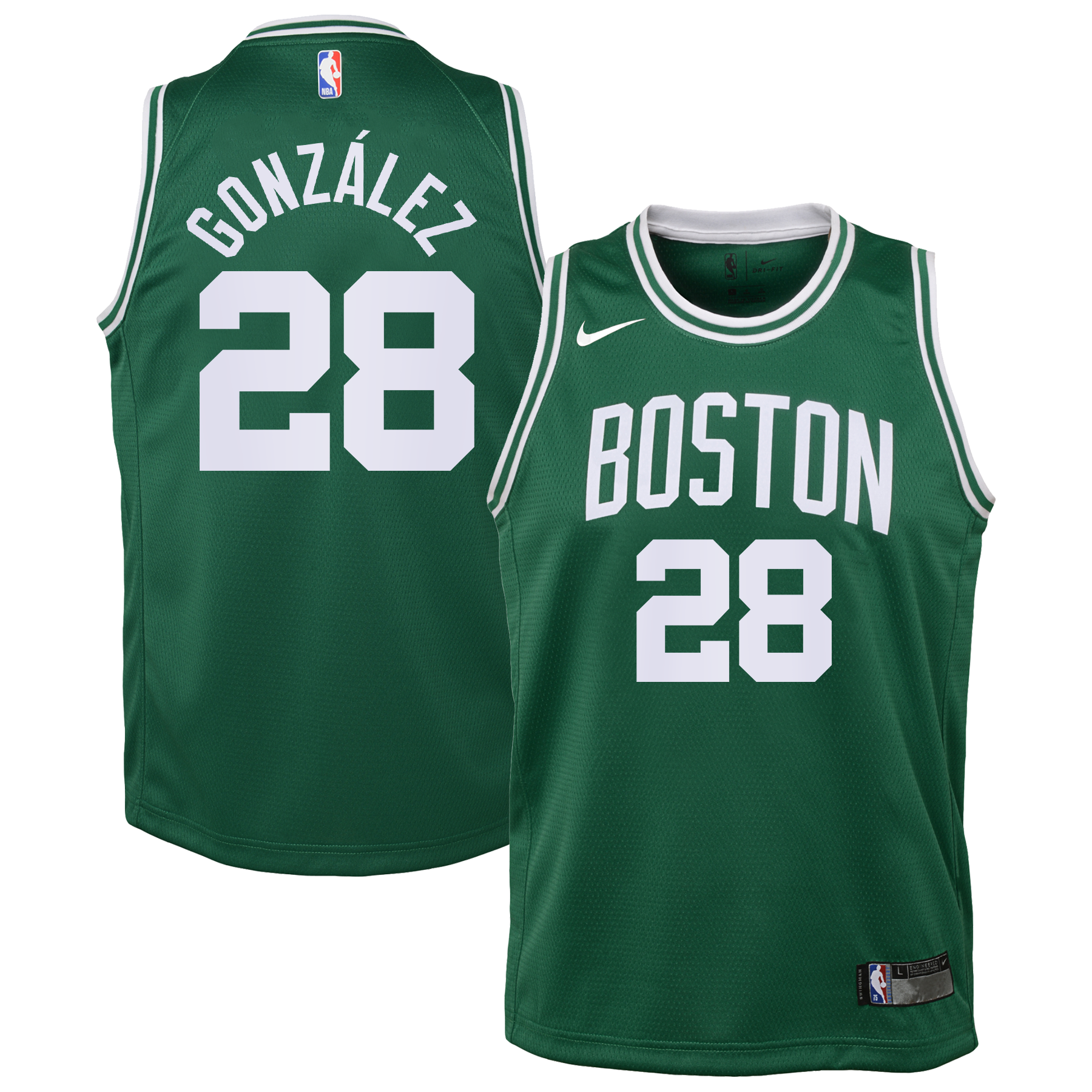 Hugo González Boston Celtics Icon Edition Swingman Jersey - Kelly Green - Youth