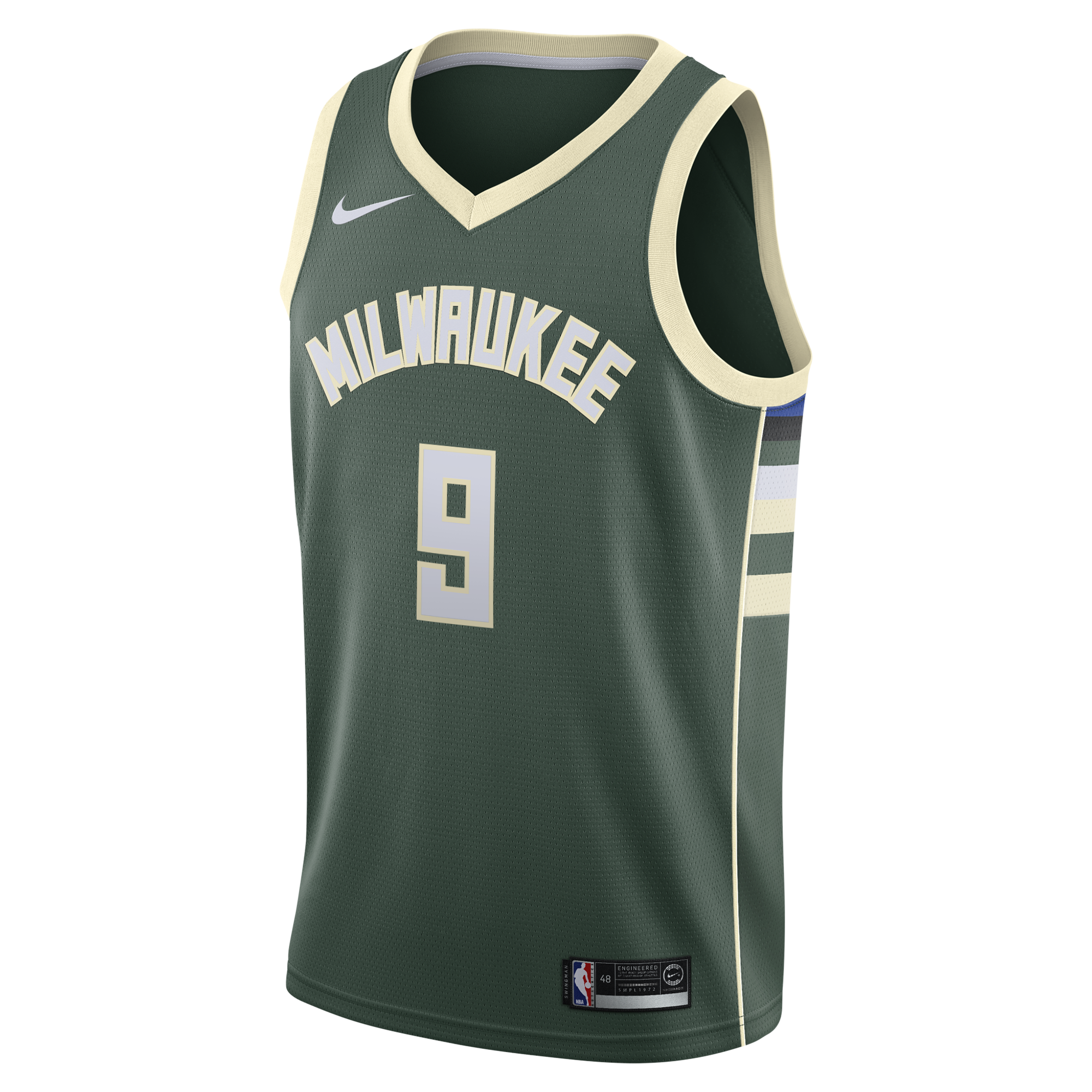 Kel'el Ware Milwaukee Bucks Icon Edition Swingman Jersey - White - Youth