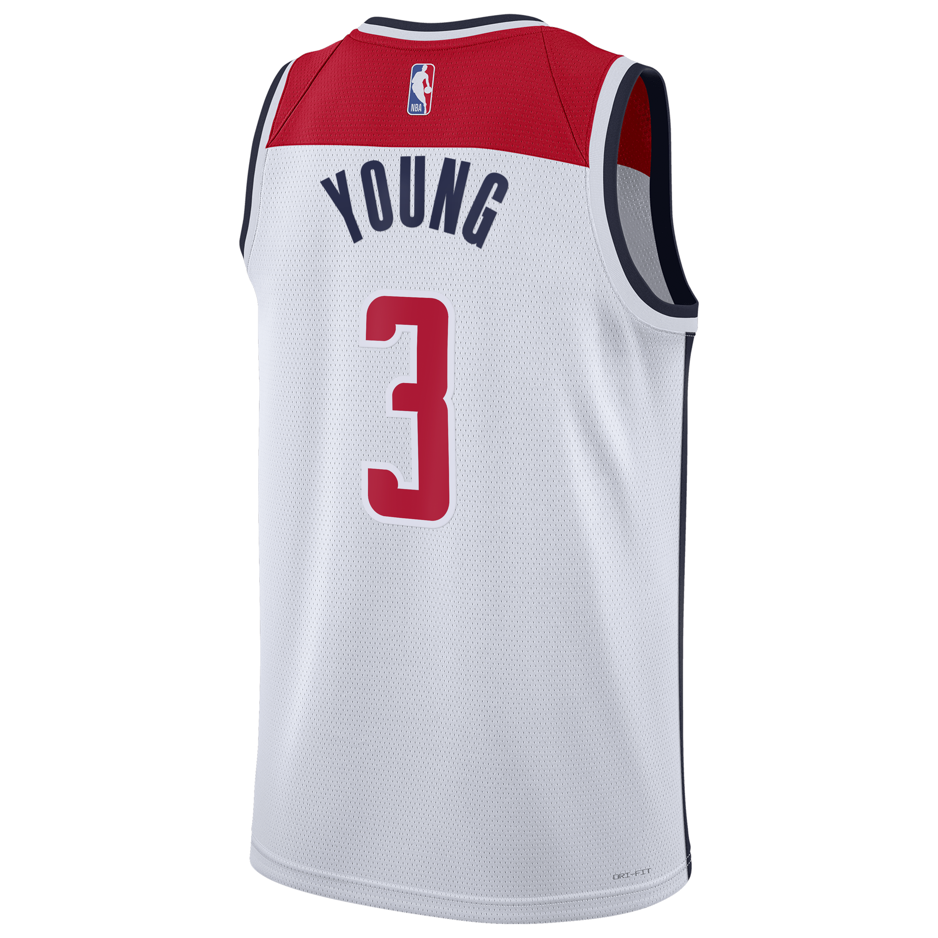 Trae Young Washington Wizards Association Edition Swingman Jersey - White - Unisex