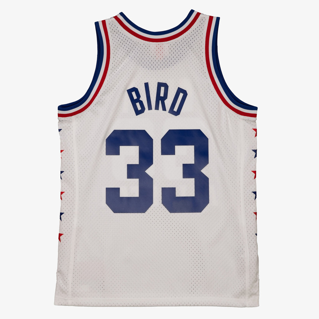 Larry Bird Boston Celtics 1985 All-Star Authentic Swingman Jersey - White