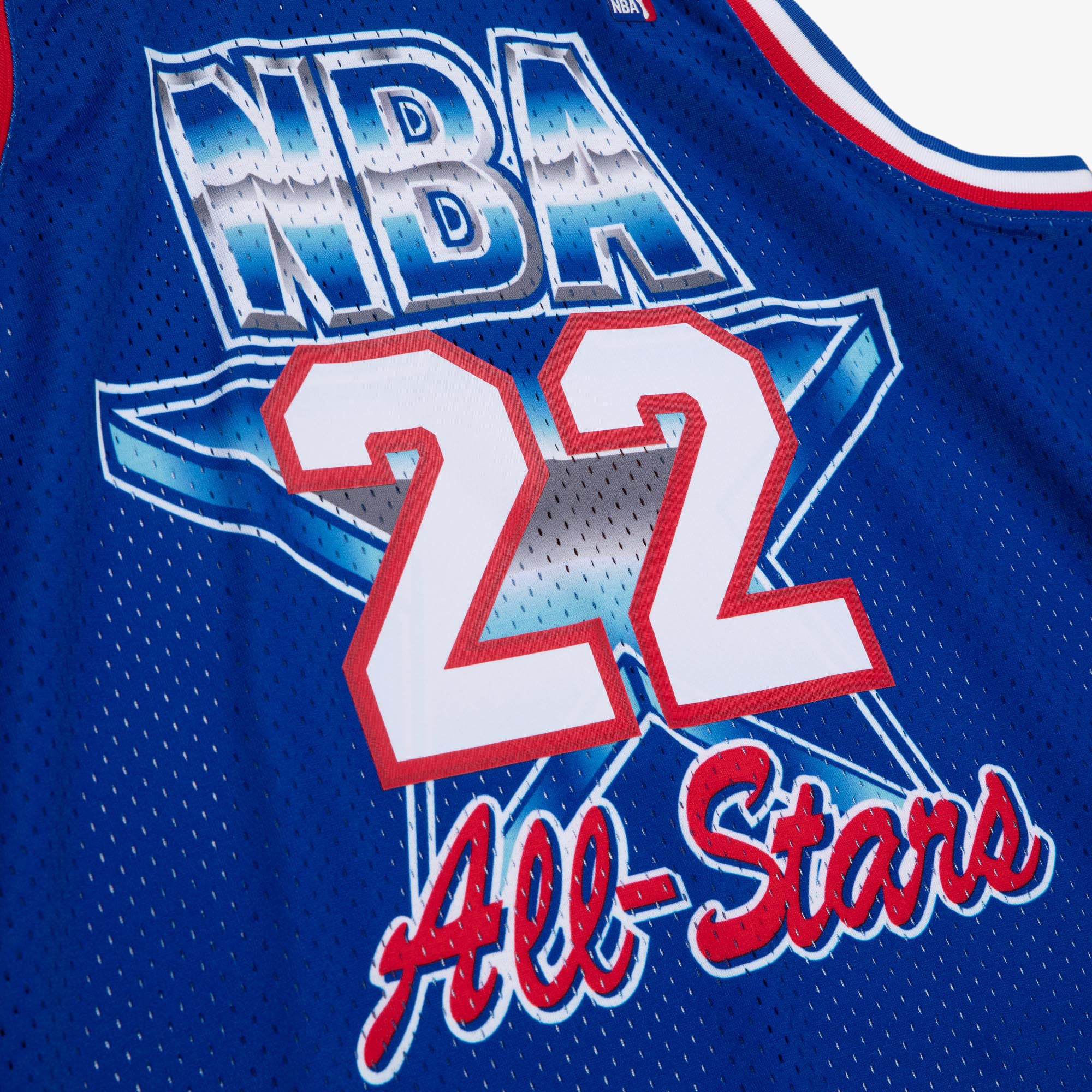 Clyde Drexler Portland Trail Blazers 1992 All-Star West Authentic Jersey - Royal Blue