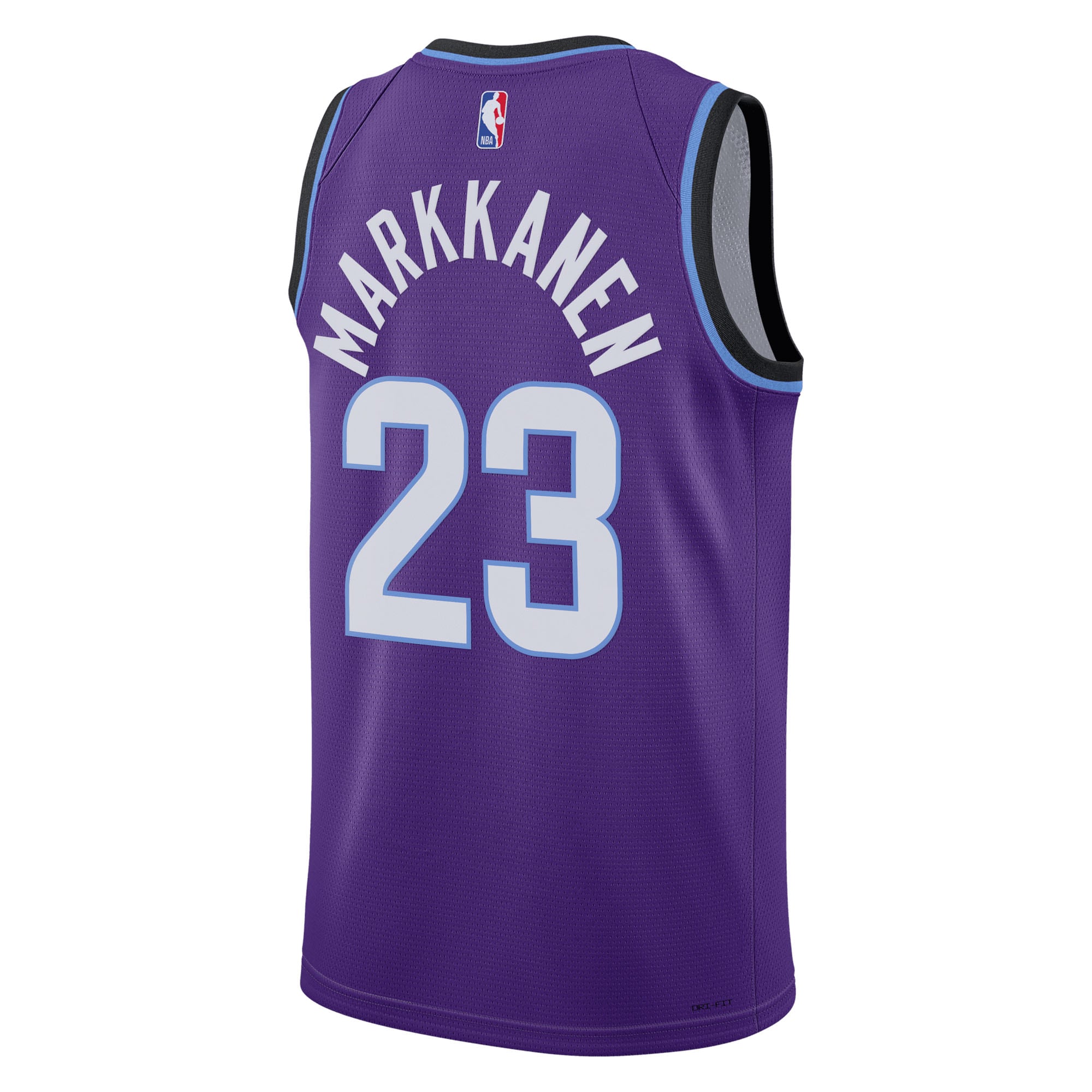 Lauri Markkanen Utah Jazz Icon Edition Replica Swingman Jersey - Purple - Youth