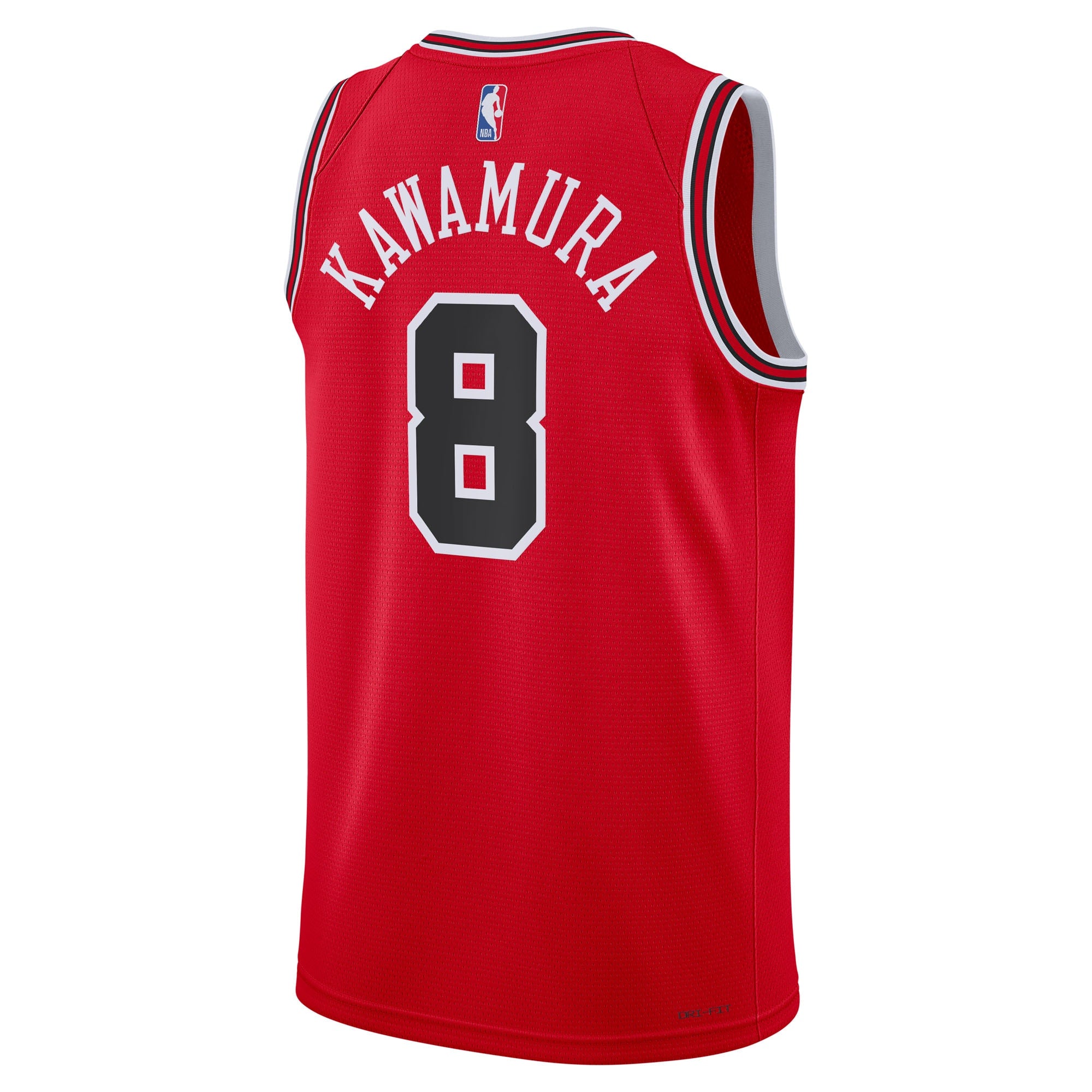 Yuki Kawamura Chicago Bulls Icon Edition Swingman Jersey - Red - Unisex